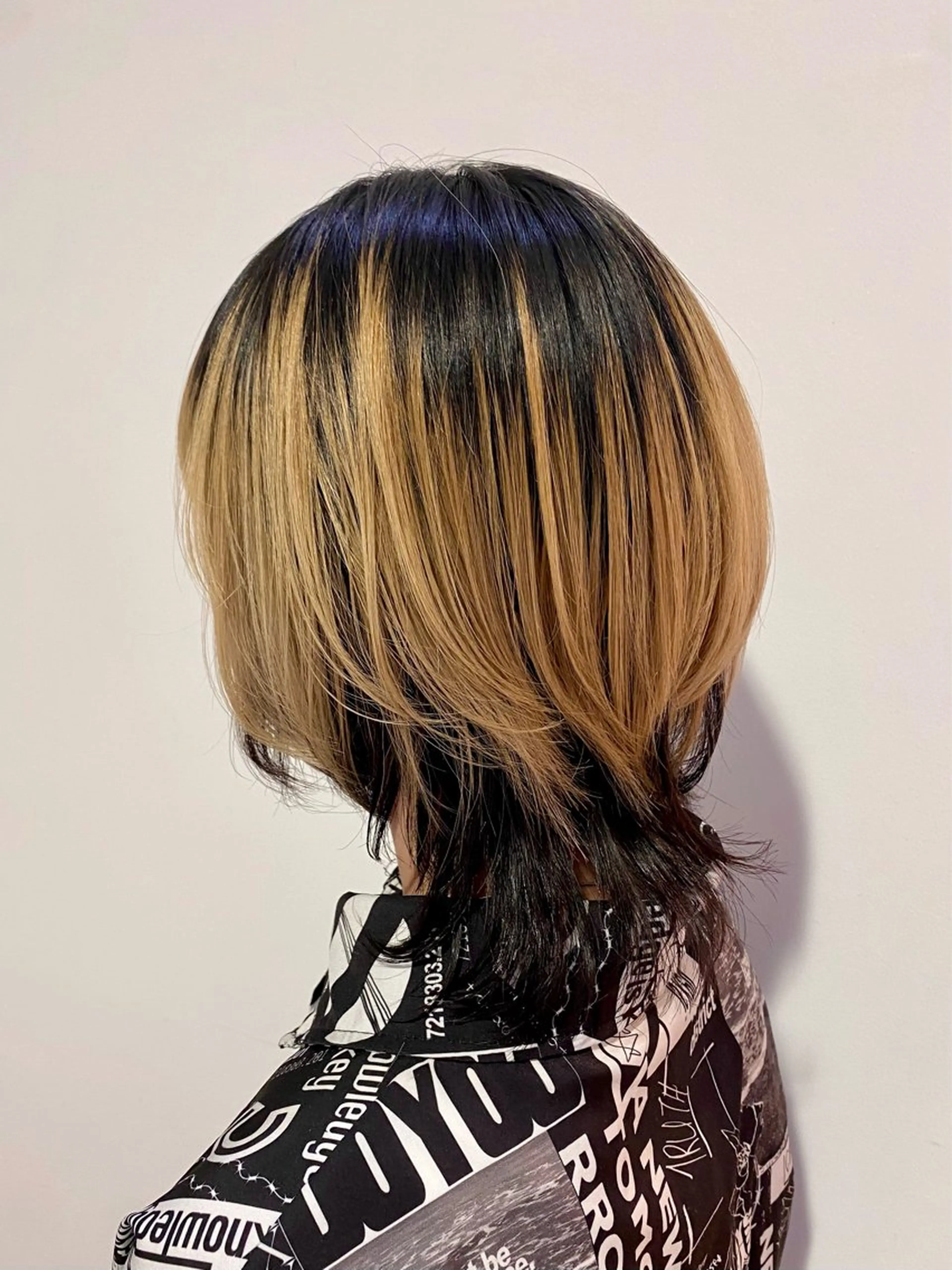 ショート メンズ メンズウルフカット ウルフカット I's hair NUBOU所属・小守林 蘭のヘアスタイル