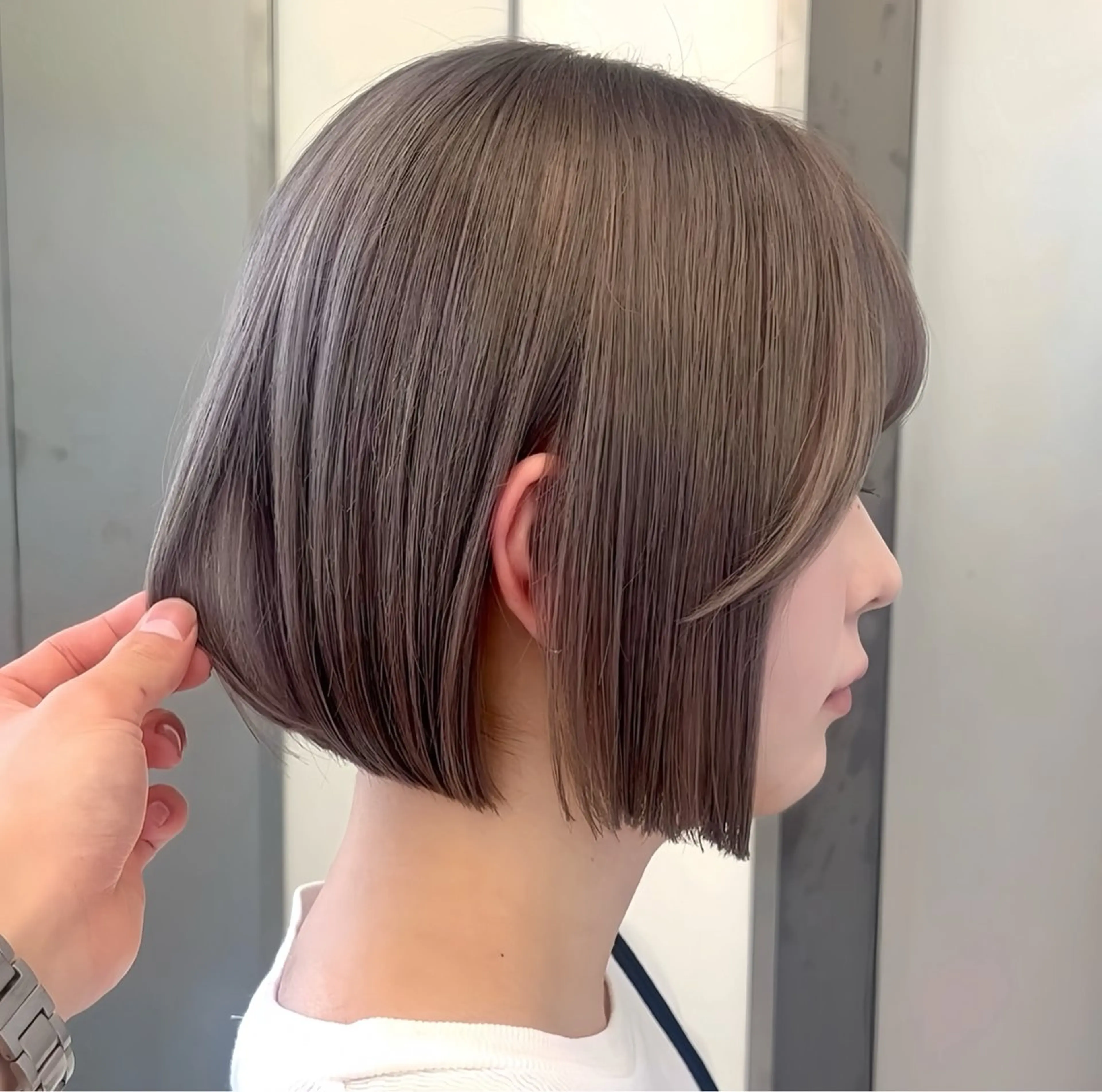 ミディアム ボブ特化 似合わせヘア/かずきのヘアスタイル