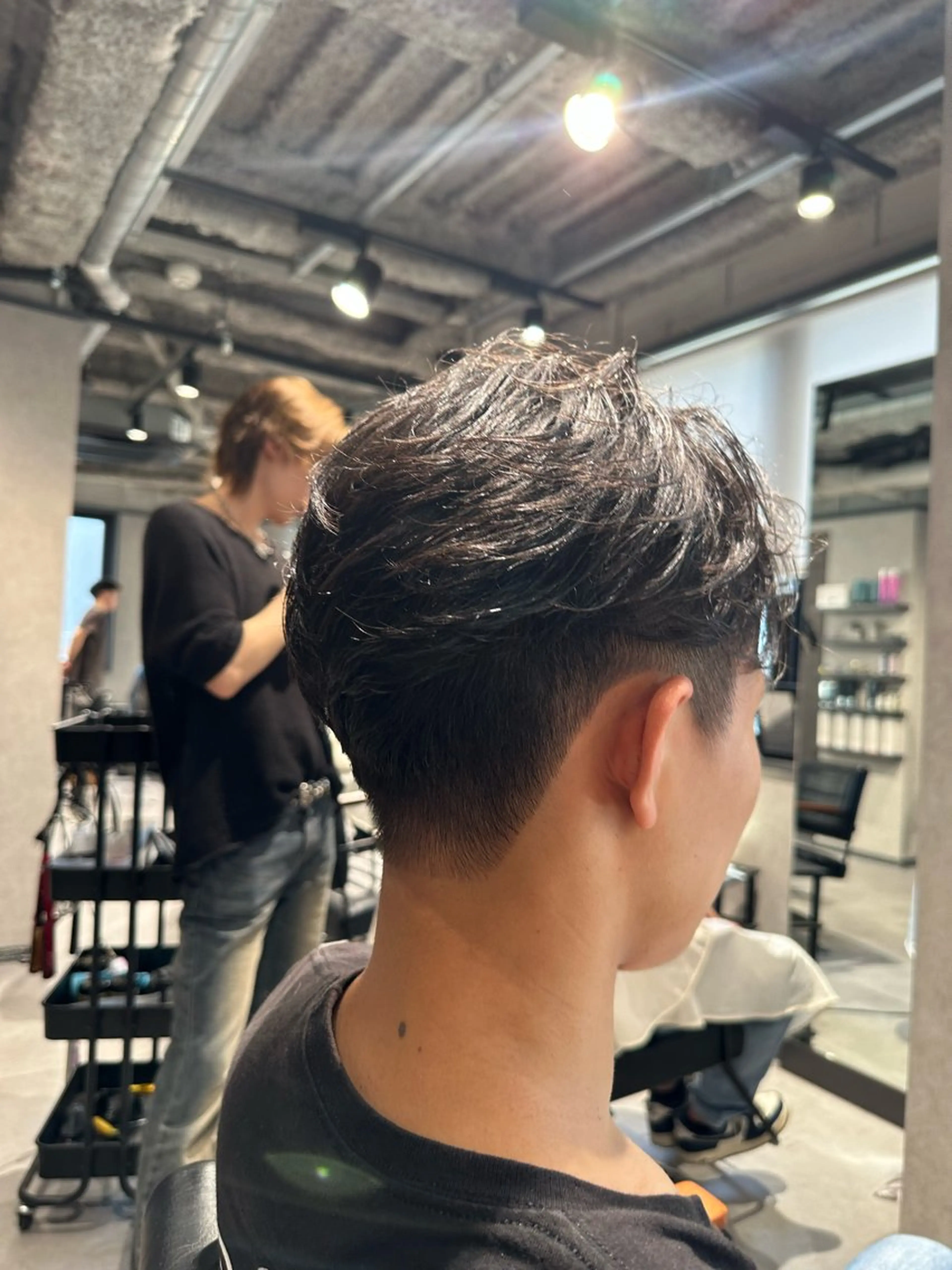 ショート ヘアアレンジ メンズ NEXT NEO所属・メンズヘア静岡 ✂︎Ryuheiのヘアスタイル