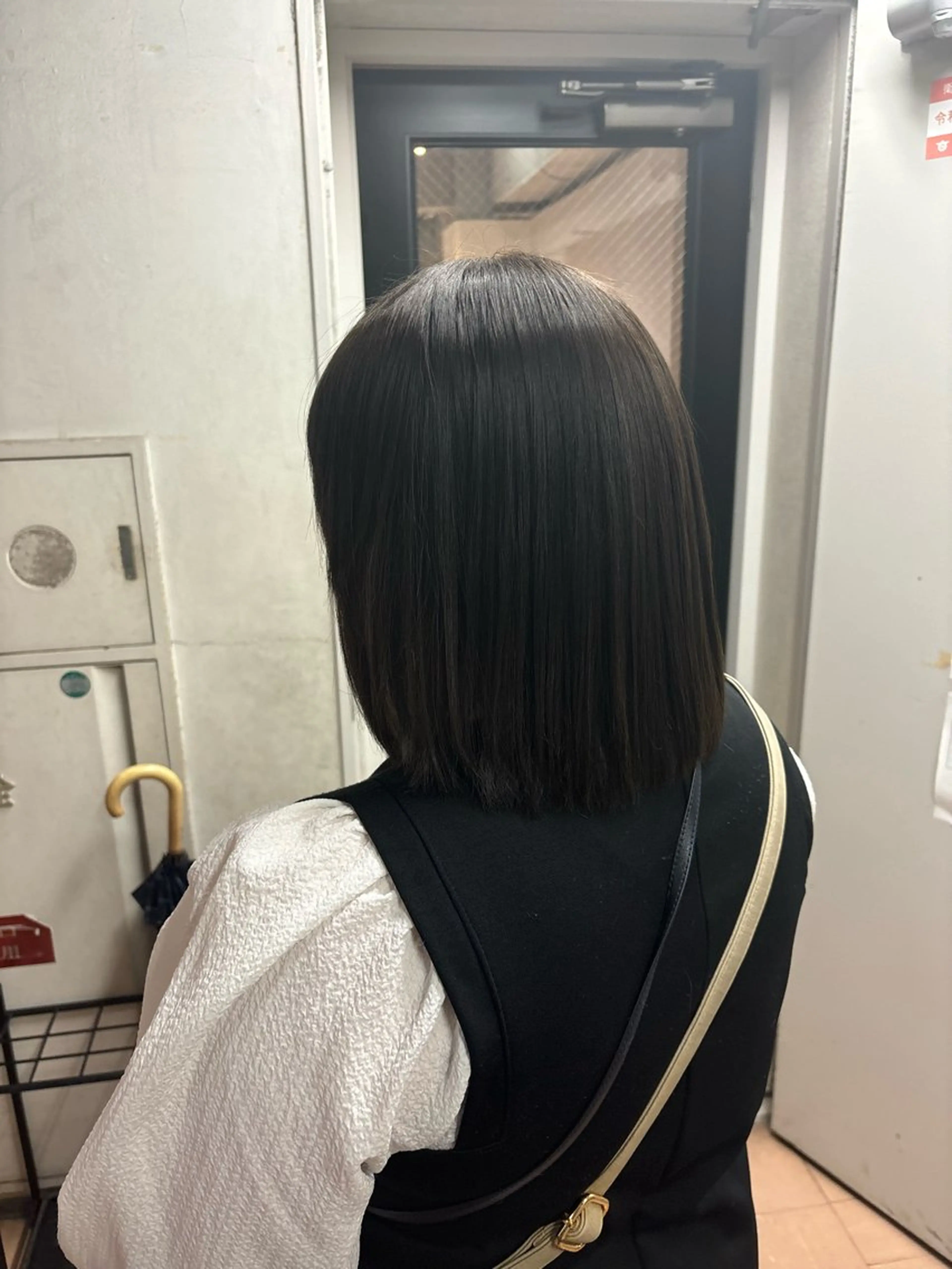 カット+縮毛矯正の写真