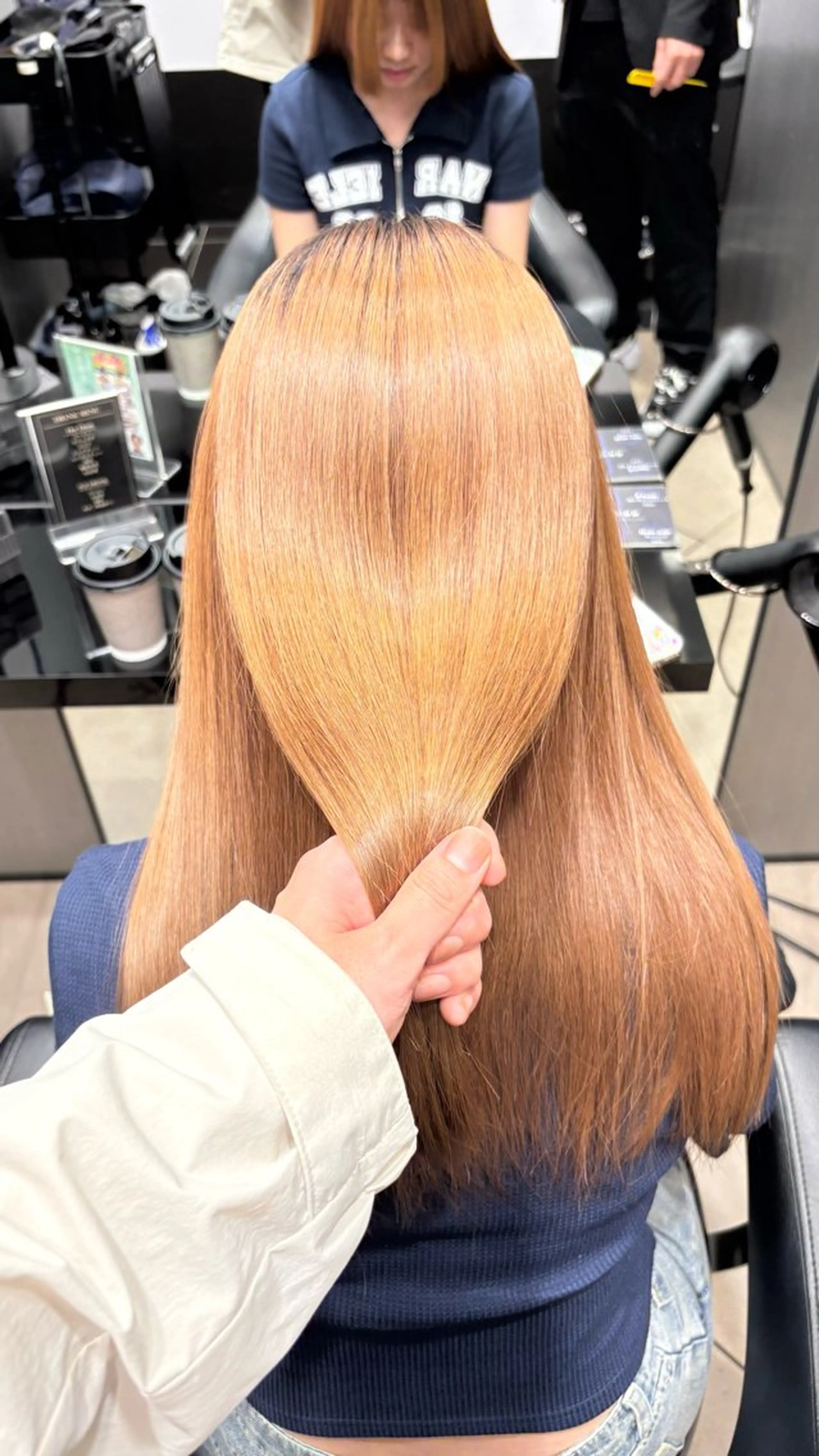 美髪縮毛矯正＋メンテナンスカット（毛先のカットはご希望の方のみ）→33000円→23100円（特別期間限定）の写真