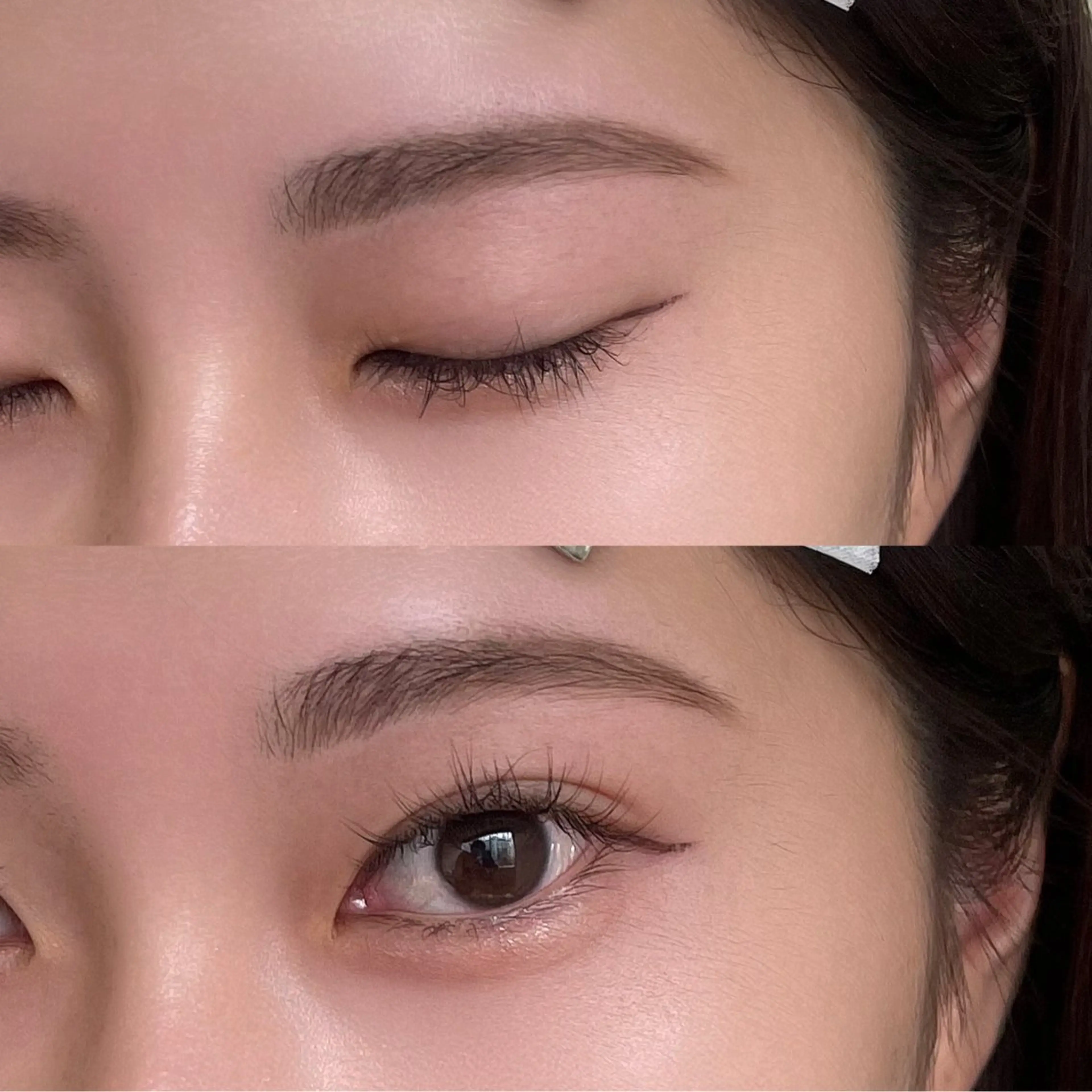 美眉アイブロウワックス✨✨(WAX,毛抜き,間引き,メイク込み)の写真