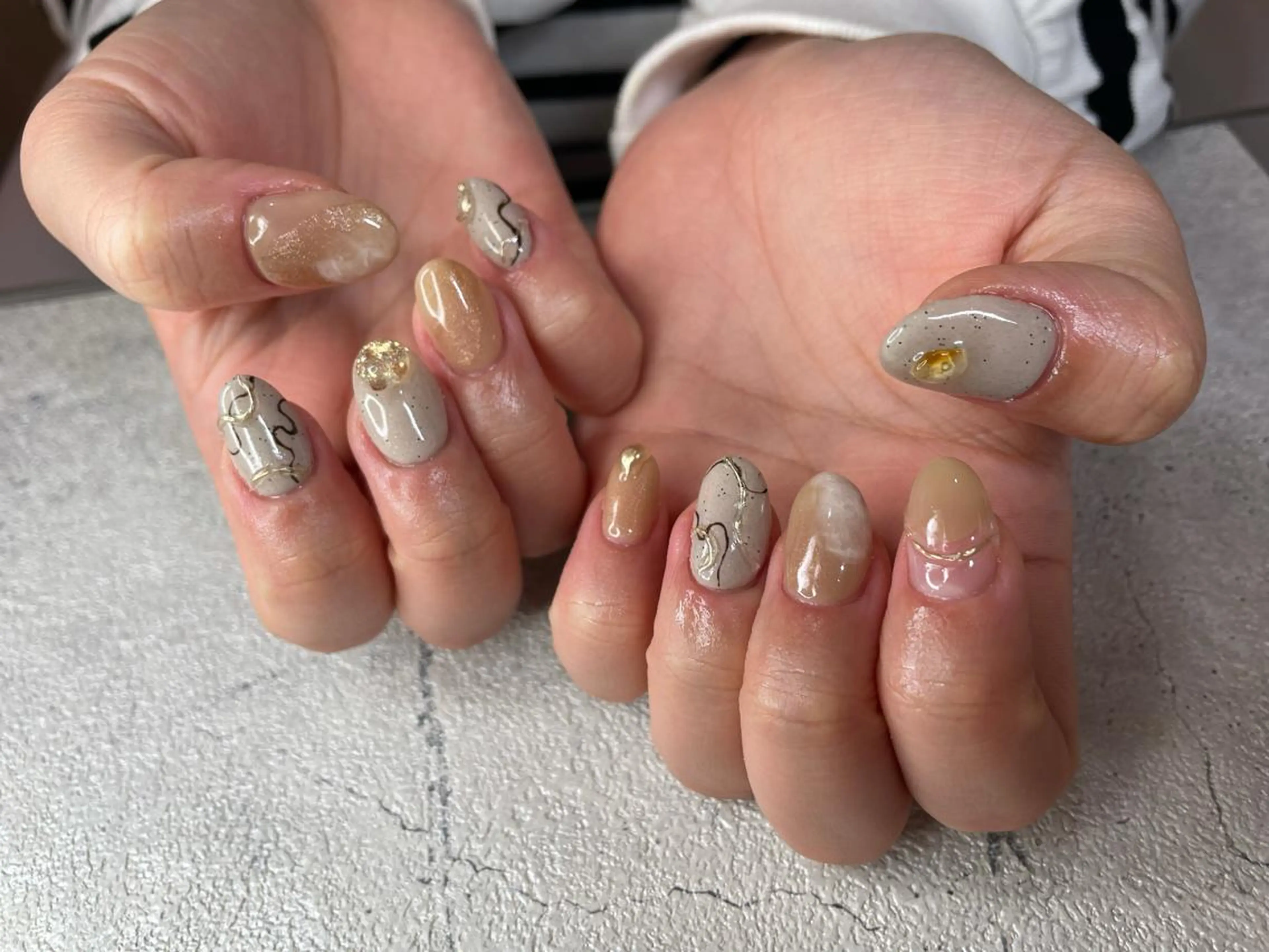 ネイル ハンドネイル うにゃねいる🌷 Mayaのネイルデザイン