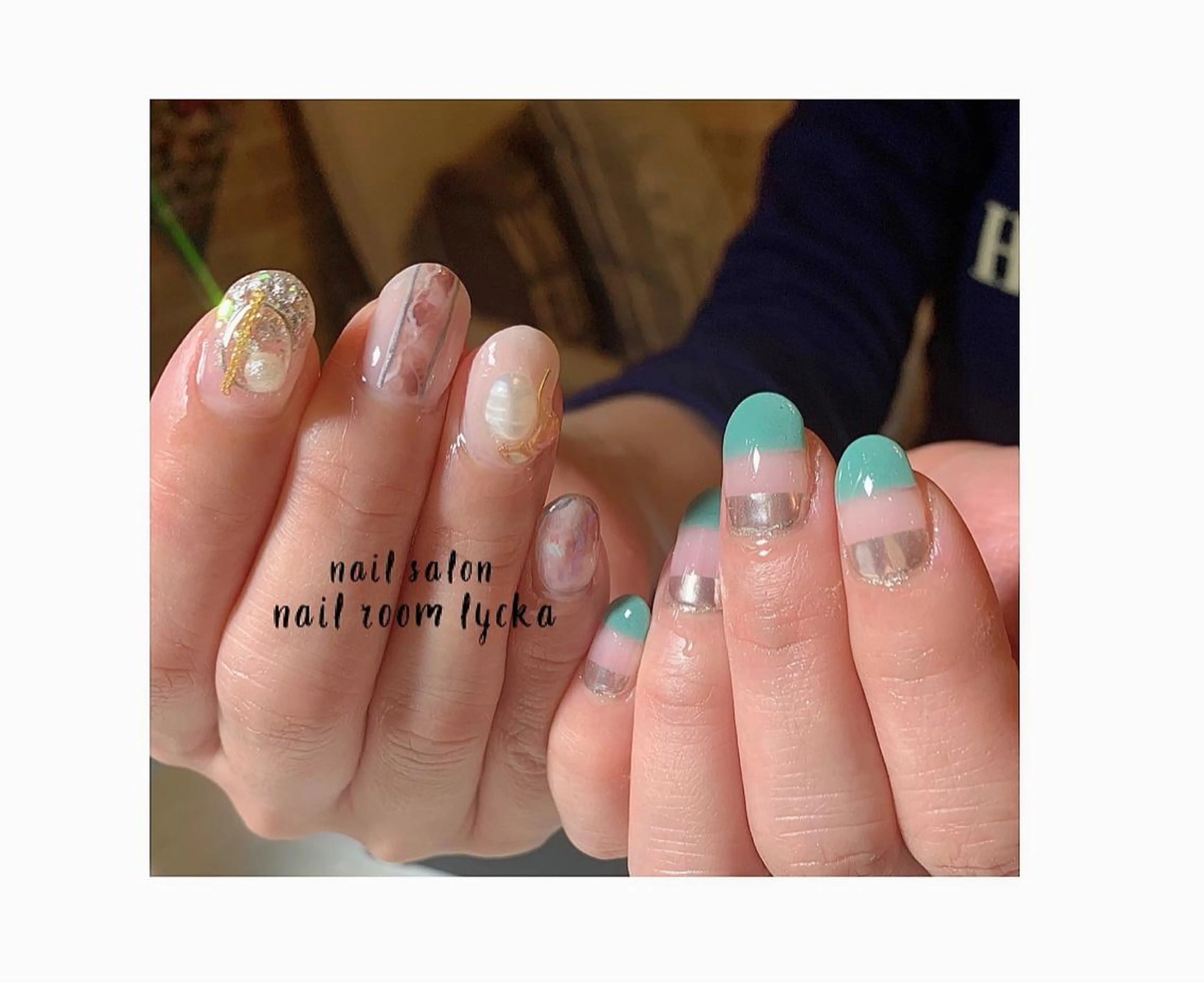 ネイル ﾈｲﾙﾙｰﾑﾘｯｶ 𝐦𝐚𝐲𝐮のネイルデザイン