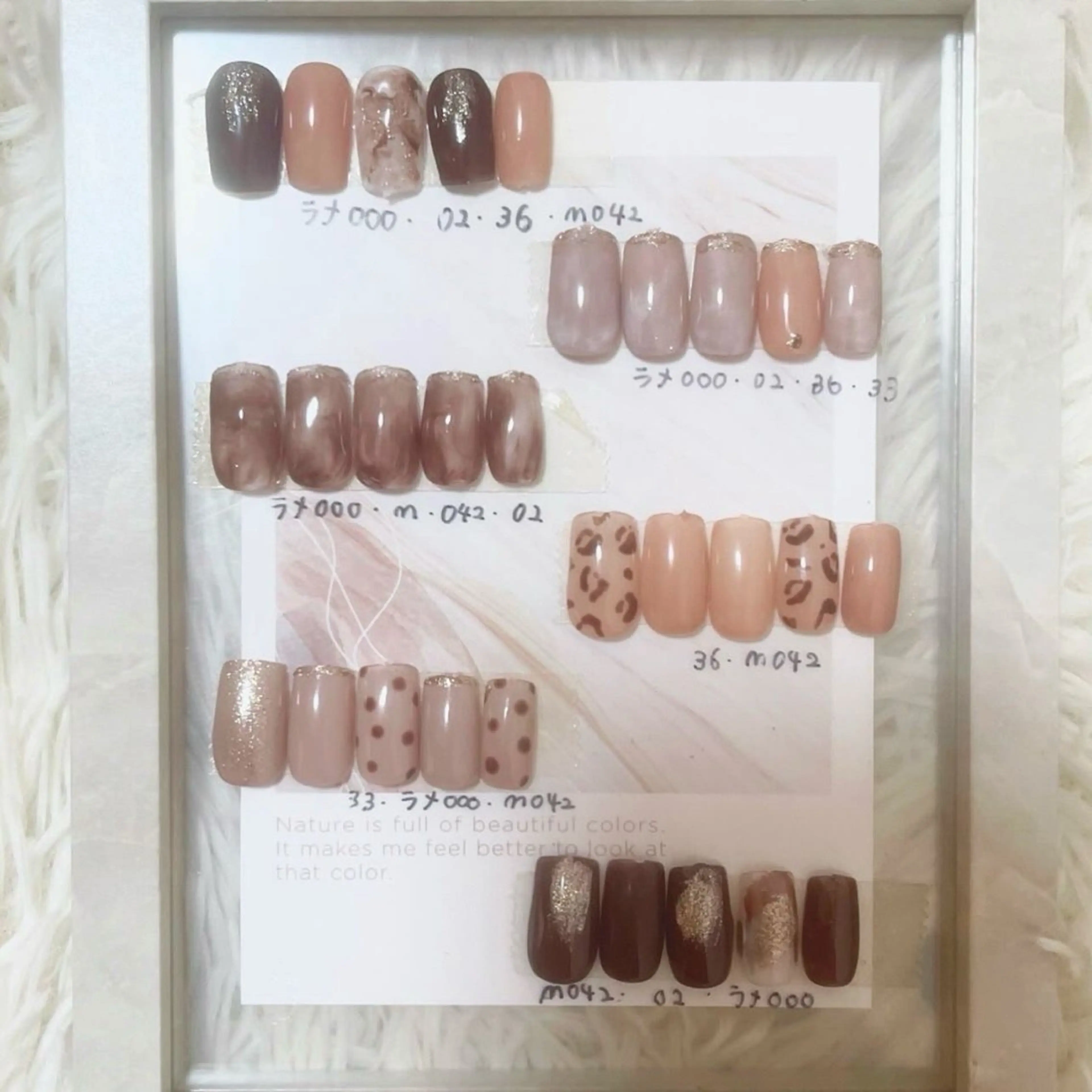 ネイル 斎藤 桃華のネイルデザイン