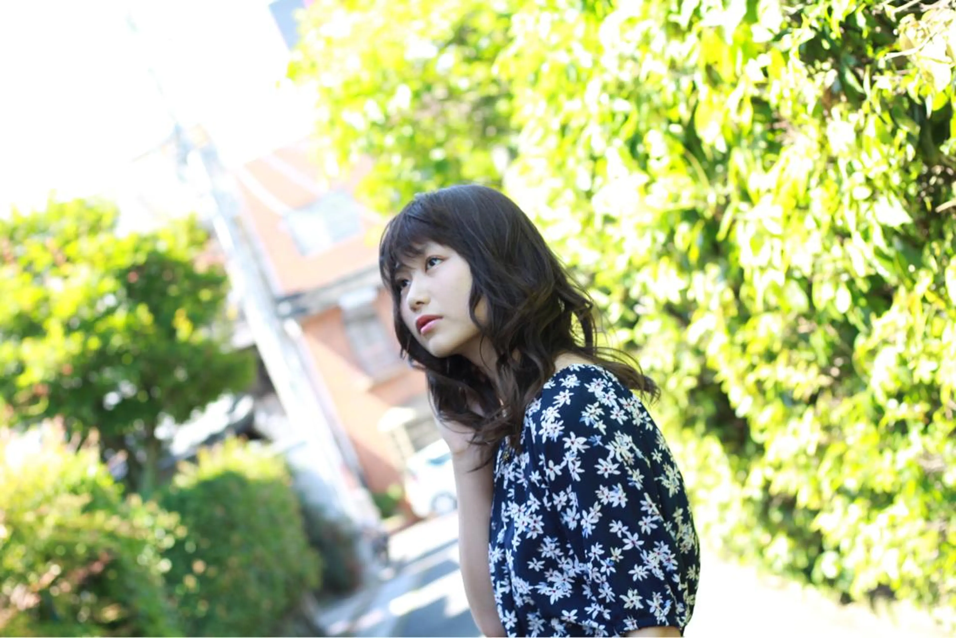 セミロング 森 海のヘアスタイル