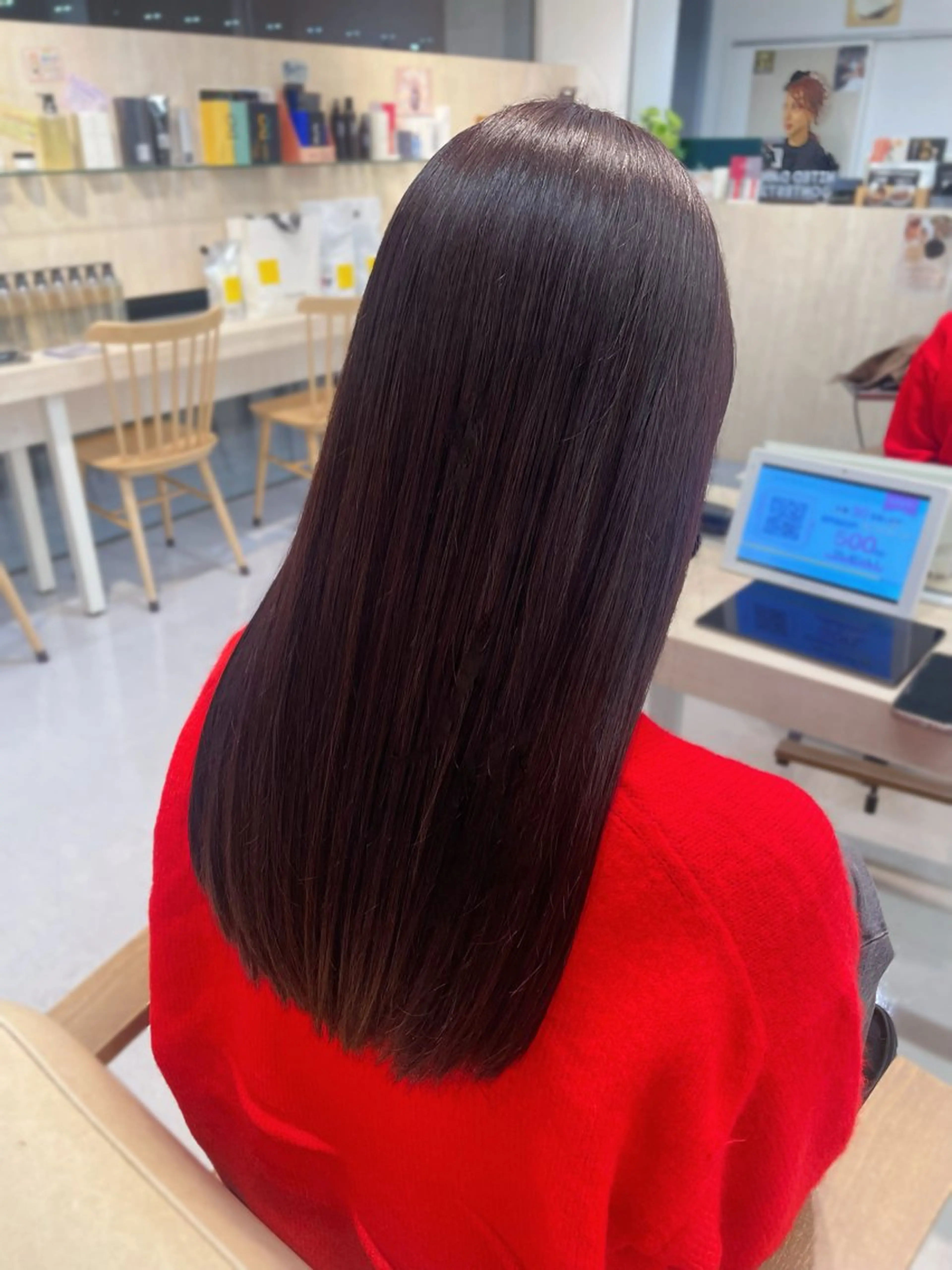 ロング カラー ヘアカラー かずや🍀/髪質改善 /艶髪カラー/眉毛のヘアスタイル