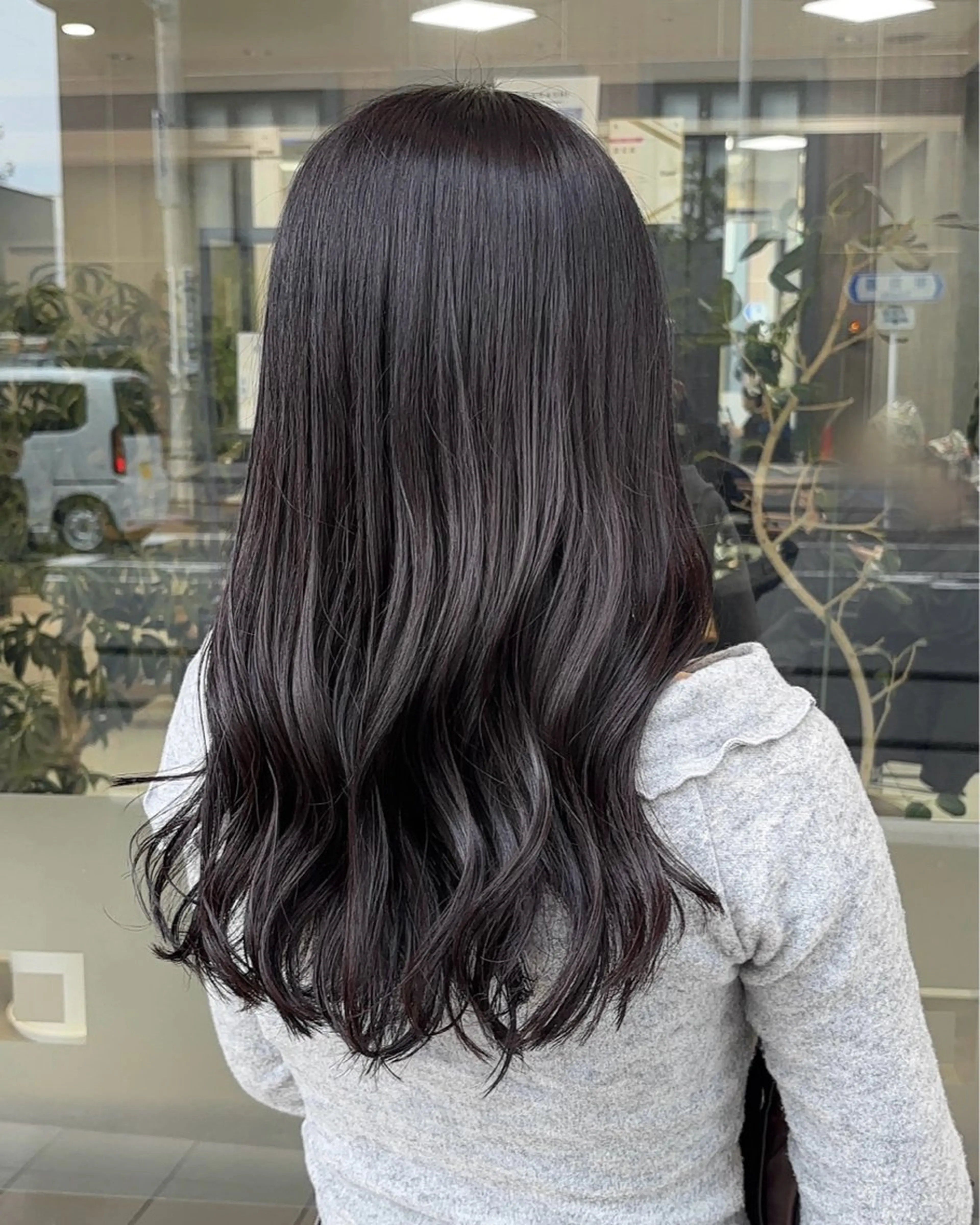 カラー 学生 カット ヘアカラー トリートメント 透明感カラー/ レイヤーカット/麻咲のヘアスタイル