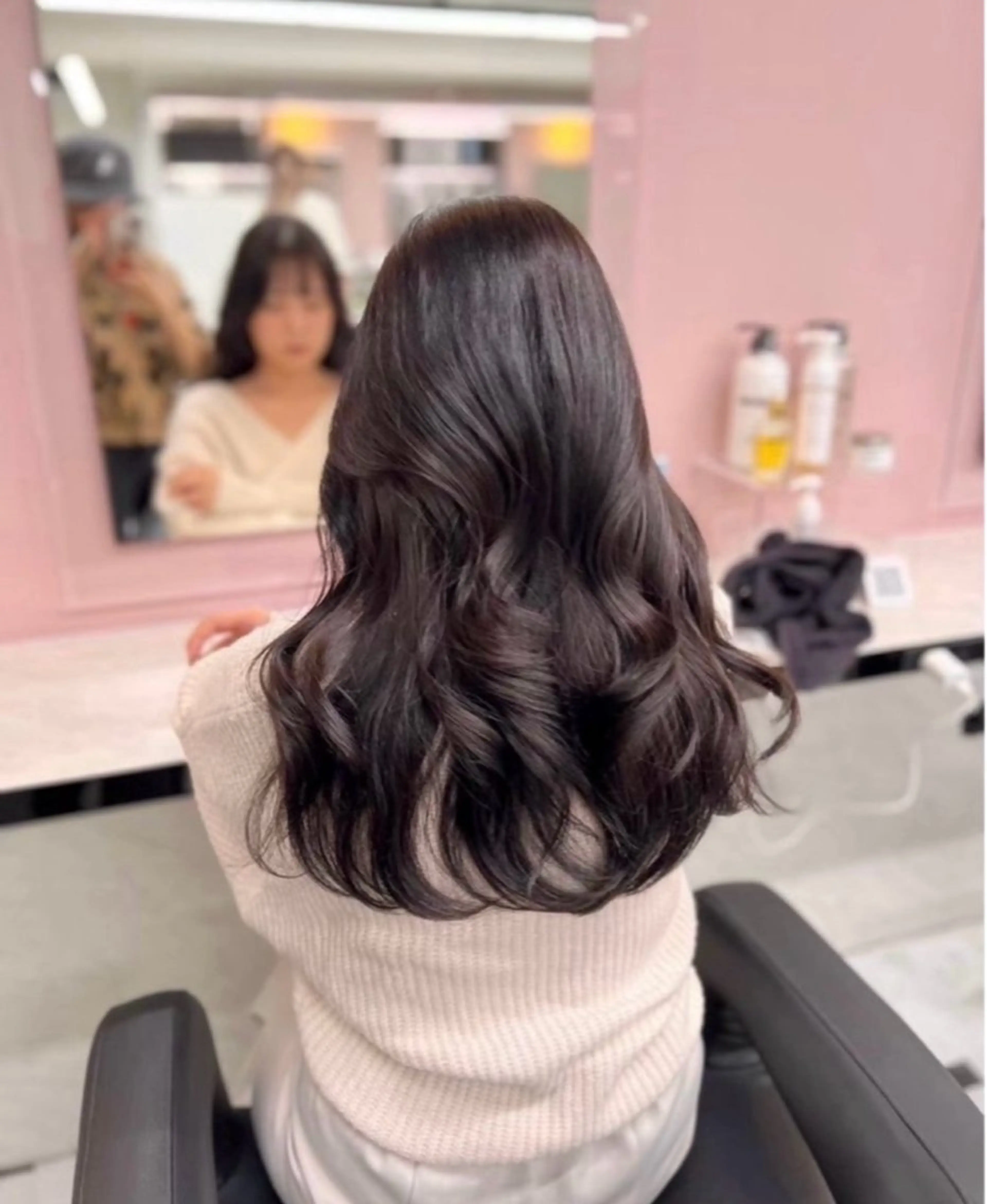 ロング ヘアカラー miku/ラベンダー 透明感カラー🪻❤︎のヘアスタイル