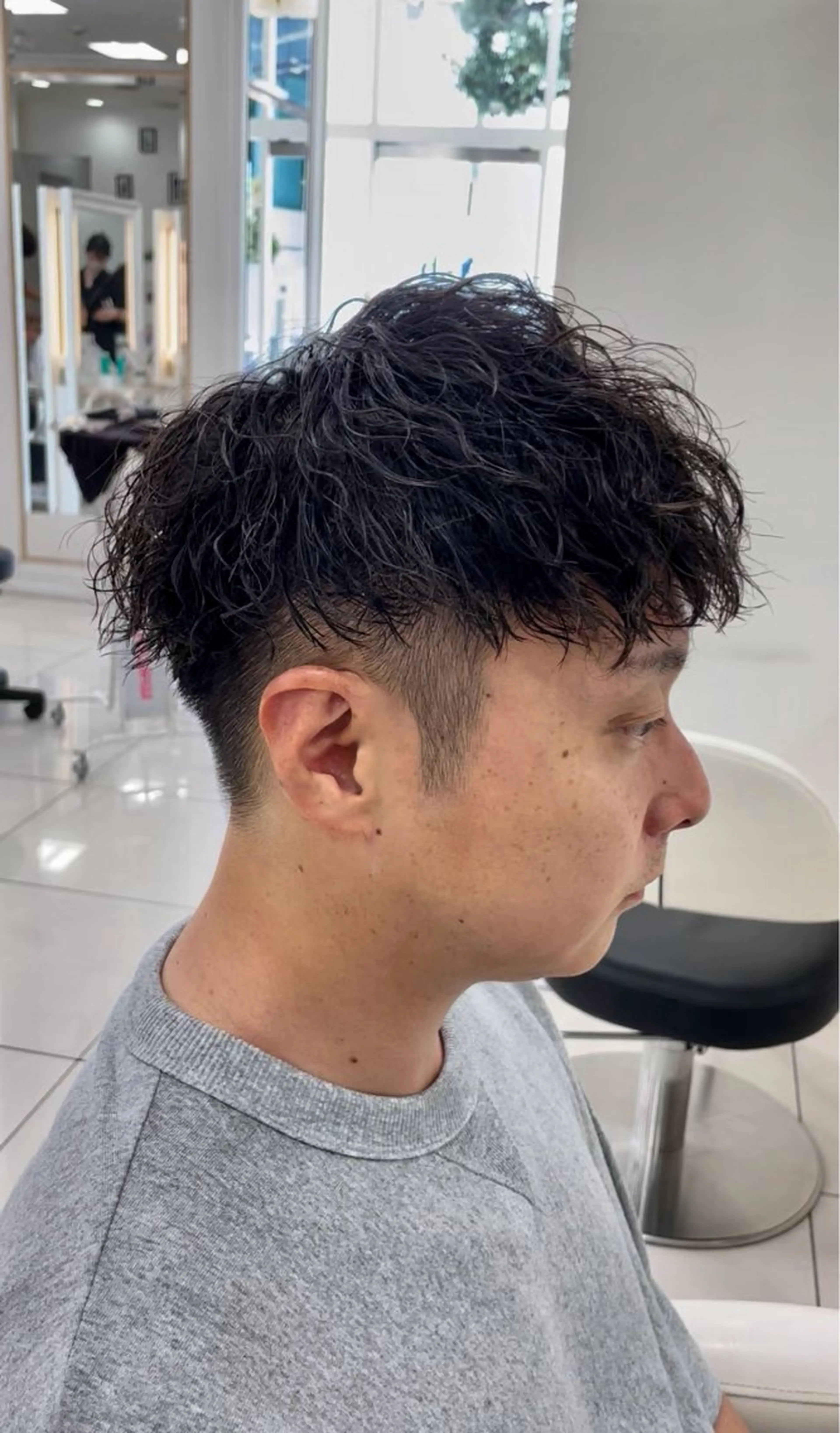 パーマ メンズ カット パーマ 🌟メンズパーマ職人 👑店長👑間宮のヘアスタイル