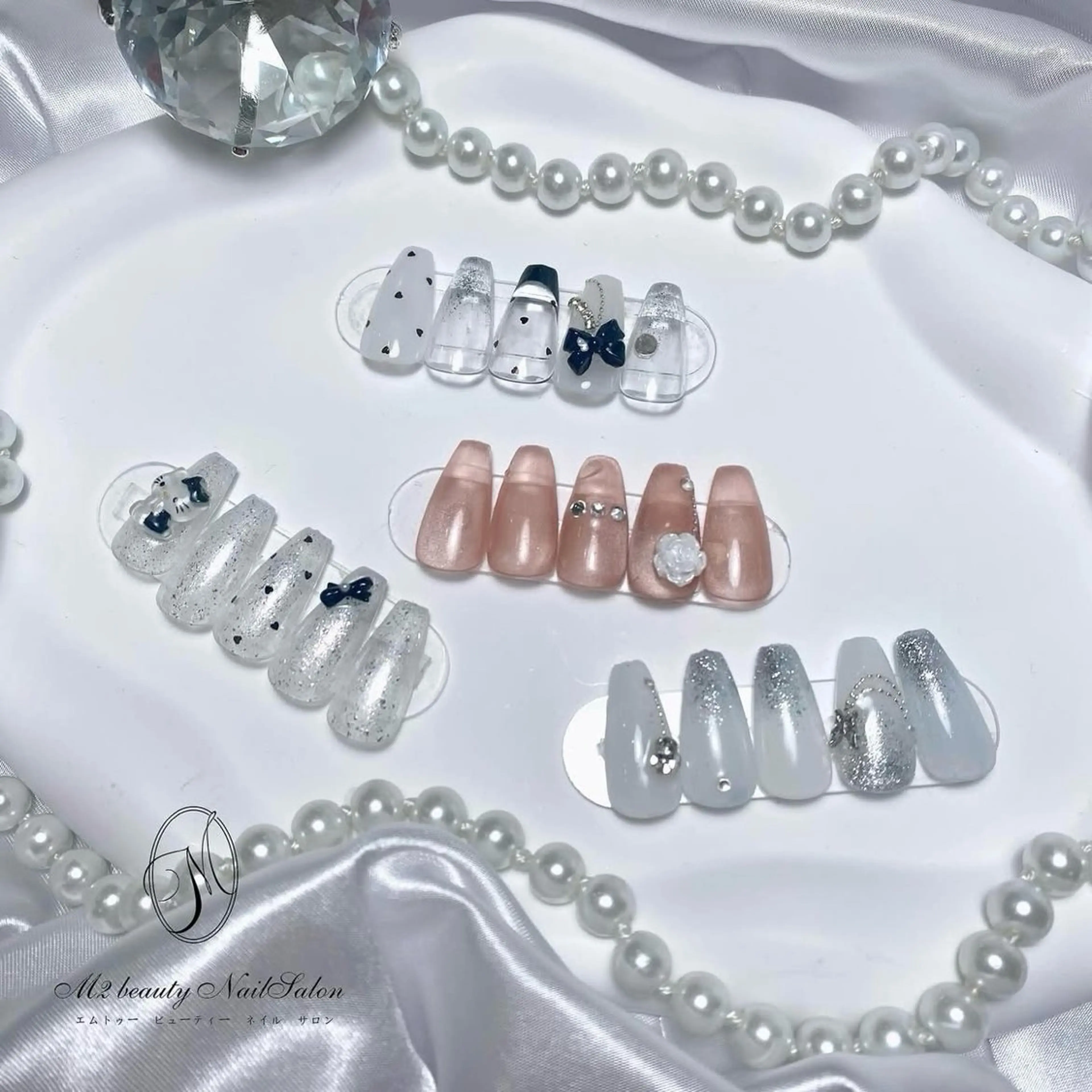 ネイル ワンホンネイル ハンドネイル M2beauty Renaのネイルデザイン