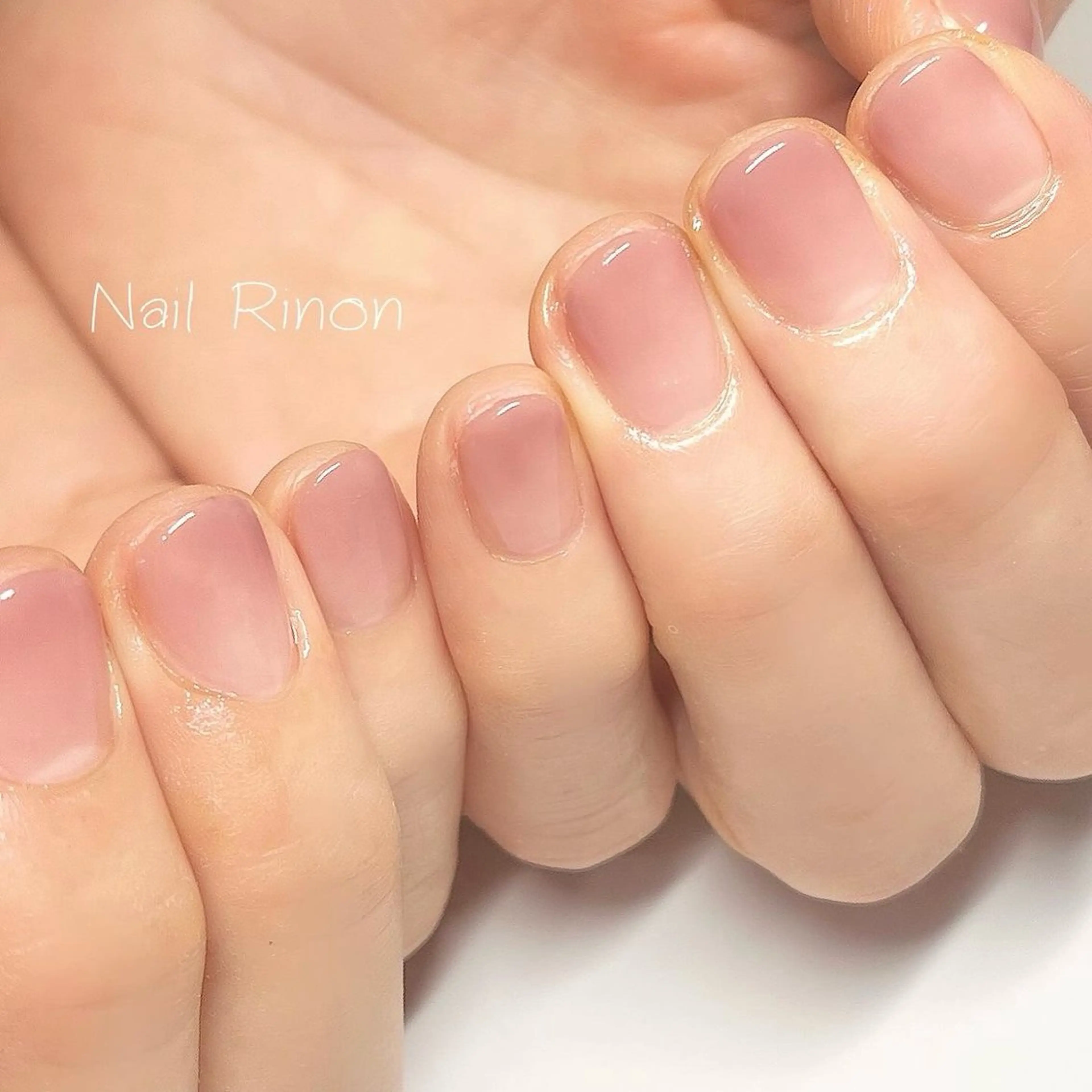ネイル グラデーション ハンドネイル Nail Rinonのネイルデザイン