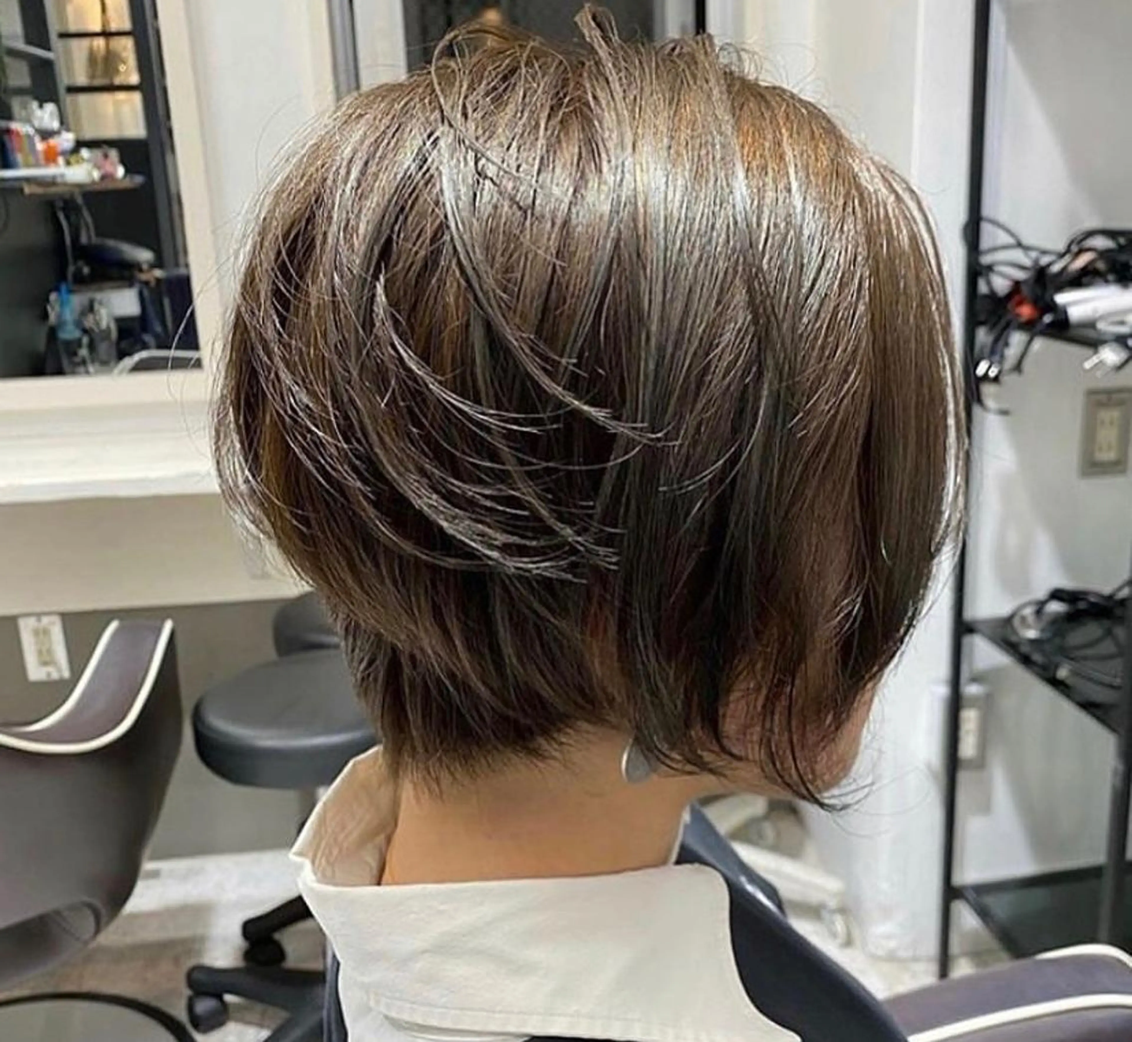 ショート カラー jill by gisel＿奥家のヘアスタイル