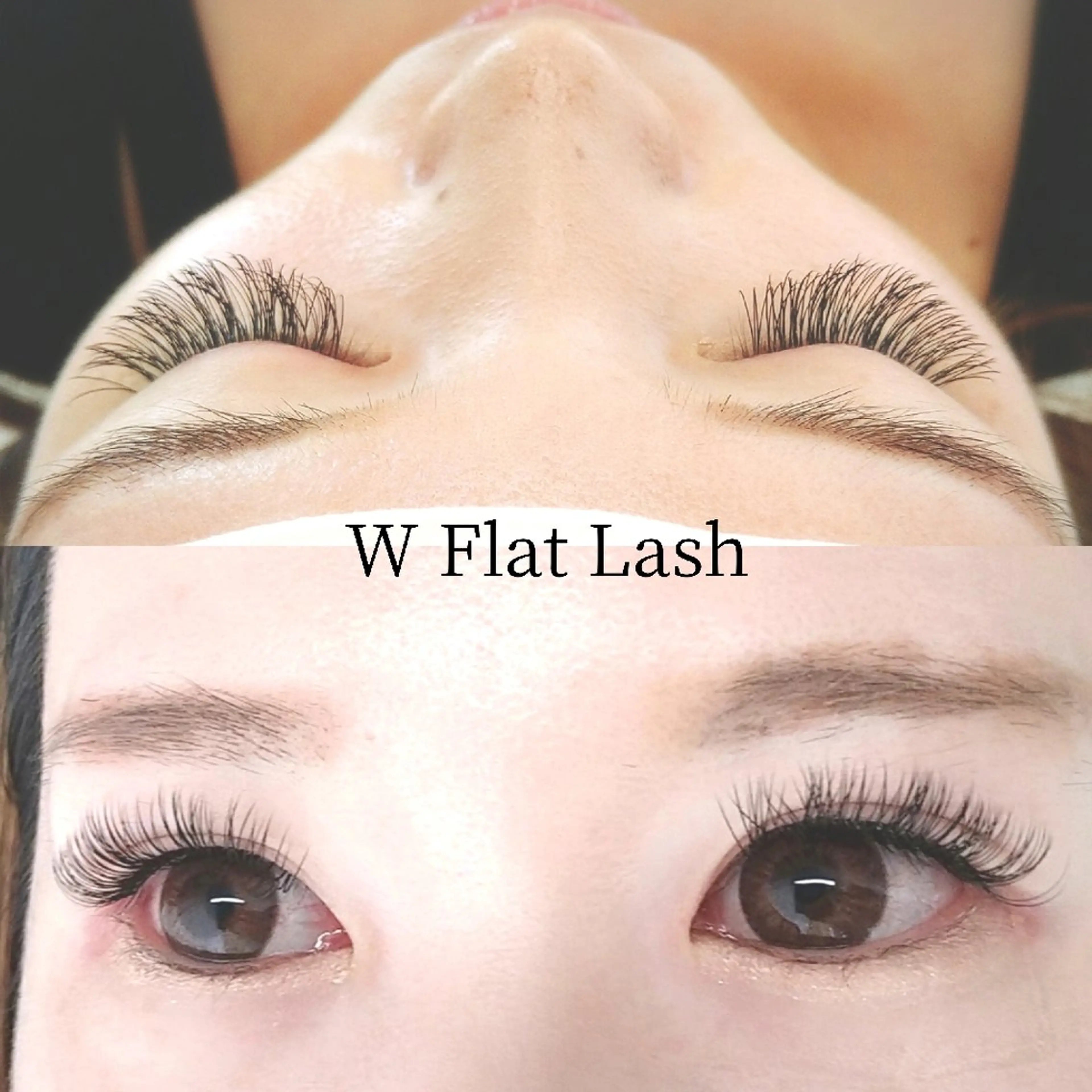 ダブルフラットラッシュ　上100束（200本）コーティング仕上げの写真