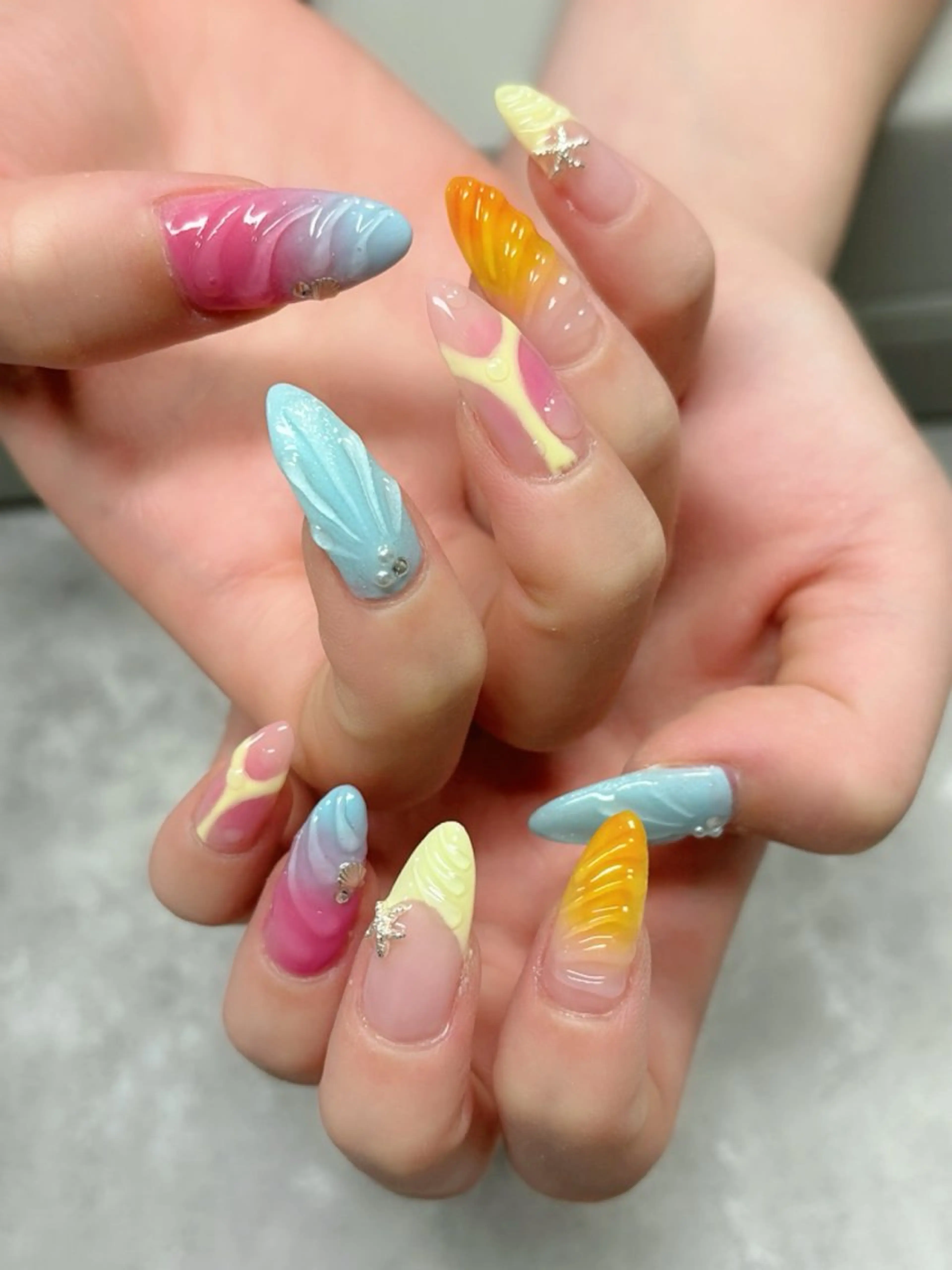 ネイル ハンドネイル protea澤本 凜のネイルデザイン