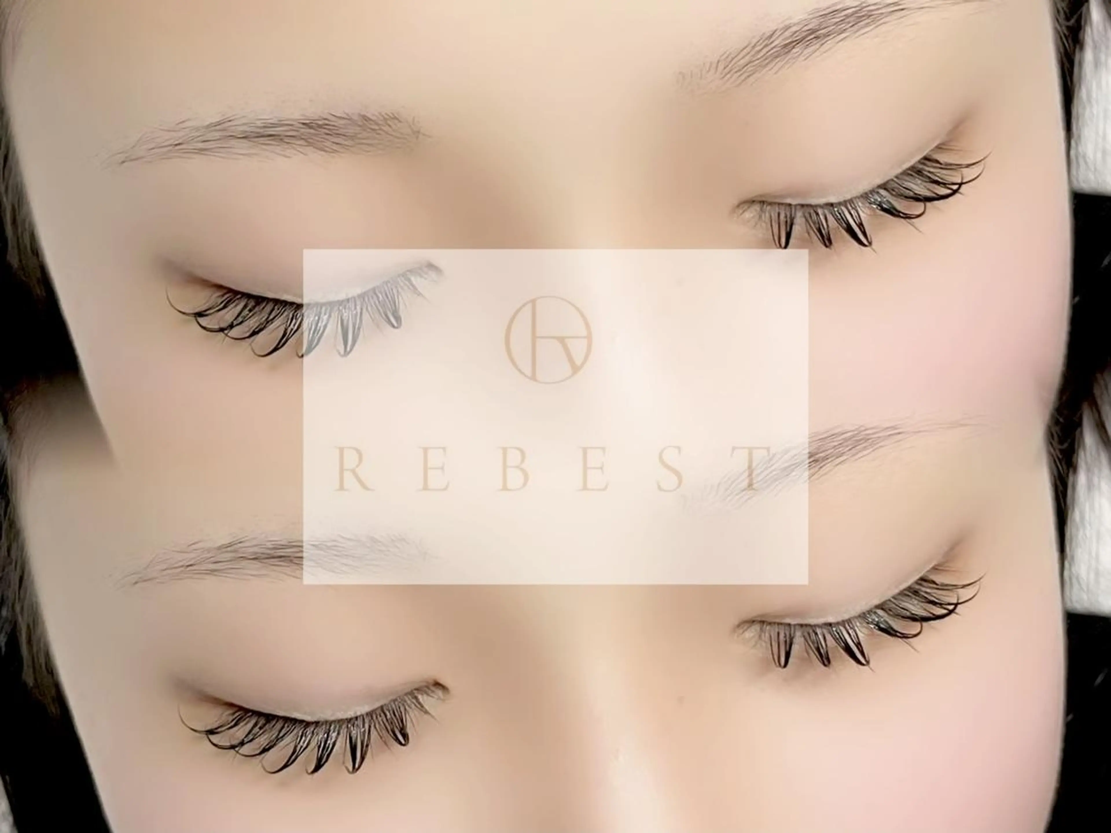 マツエク・マツパ マツエク REBEST 四條畷店のマツエク・マツパデザイン