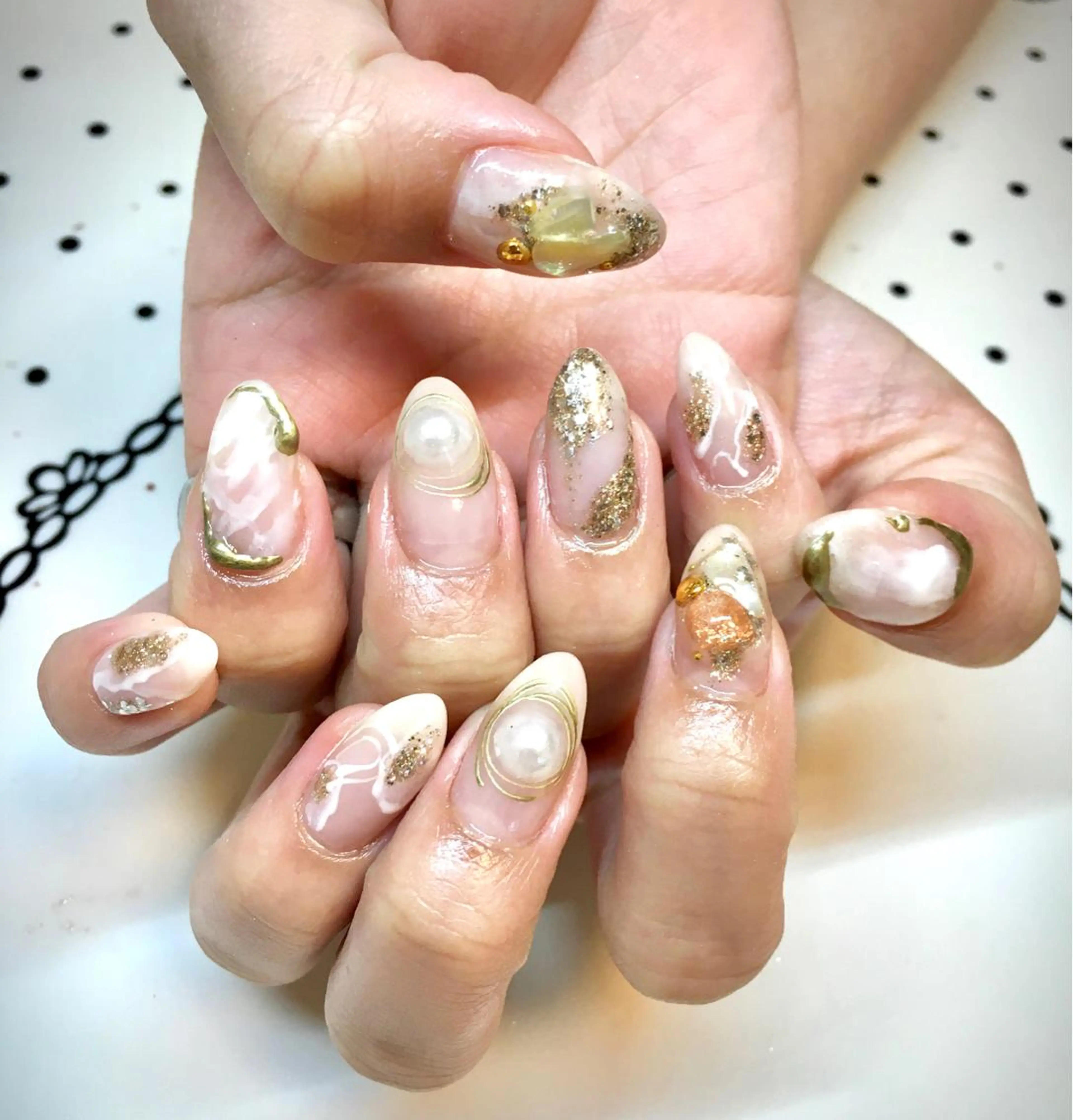 ネイル ハンドネイル nailsalon sugarr所属・nailist cocoのネイルデザイン