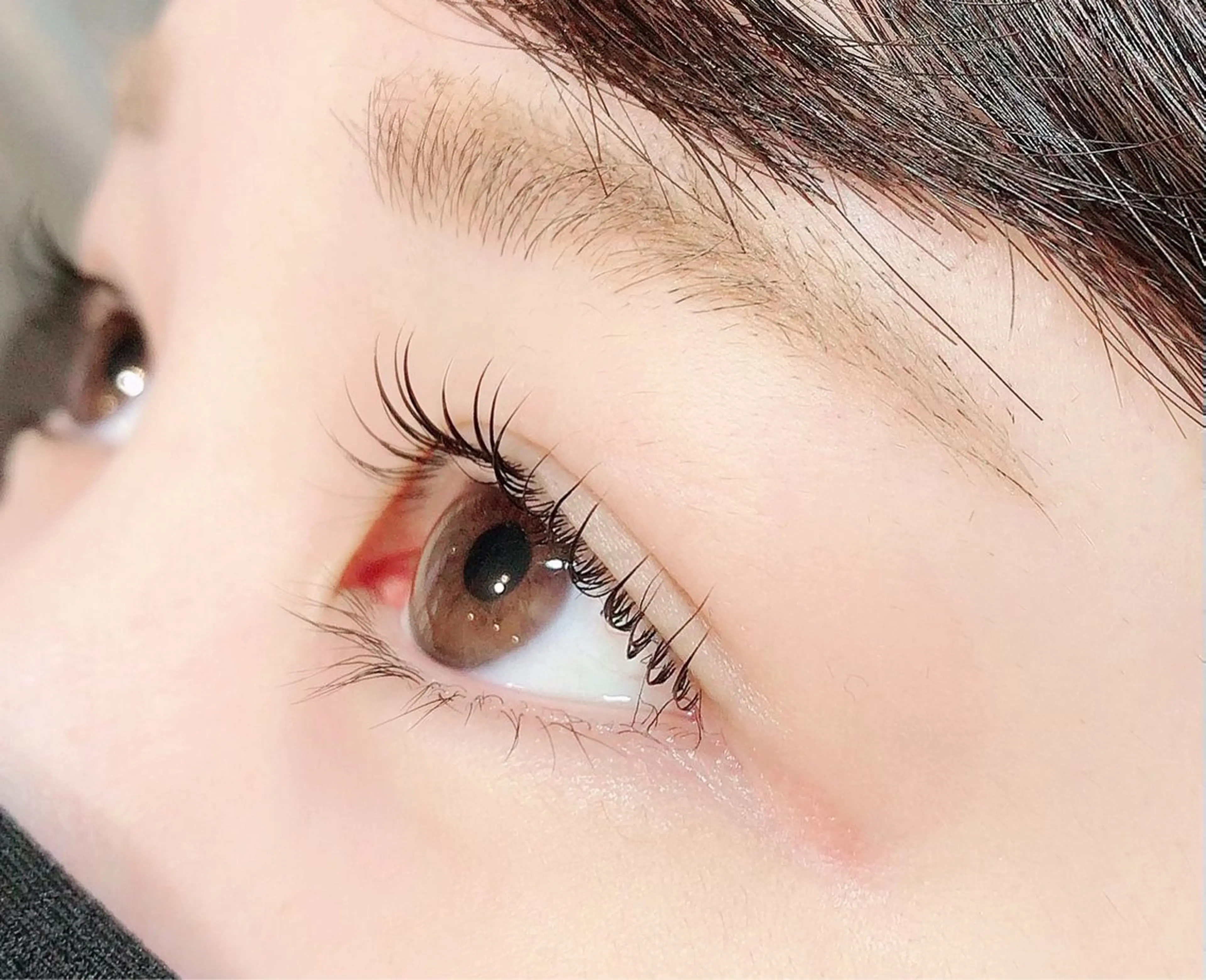 マツエク・マツパ 一重×まつ毛パーマ EARTH coiffure beaute 東松山店所属・徳江 清美のマツエク・マツパデザイン