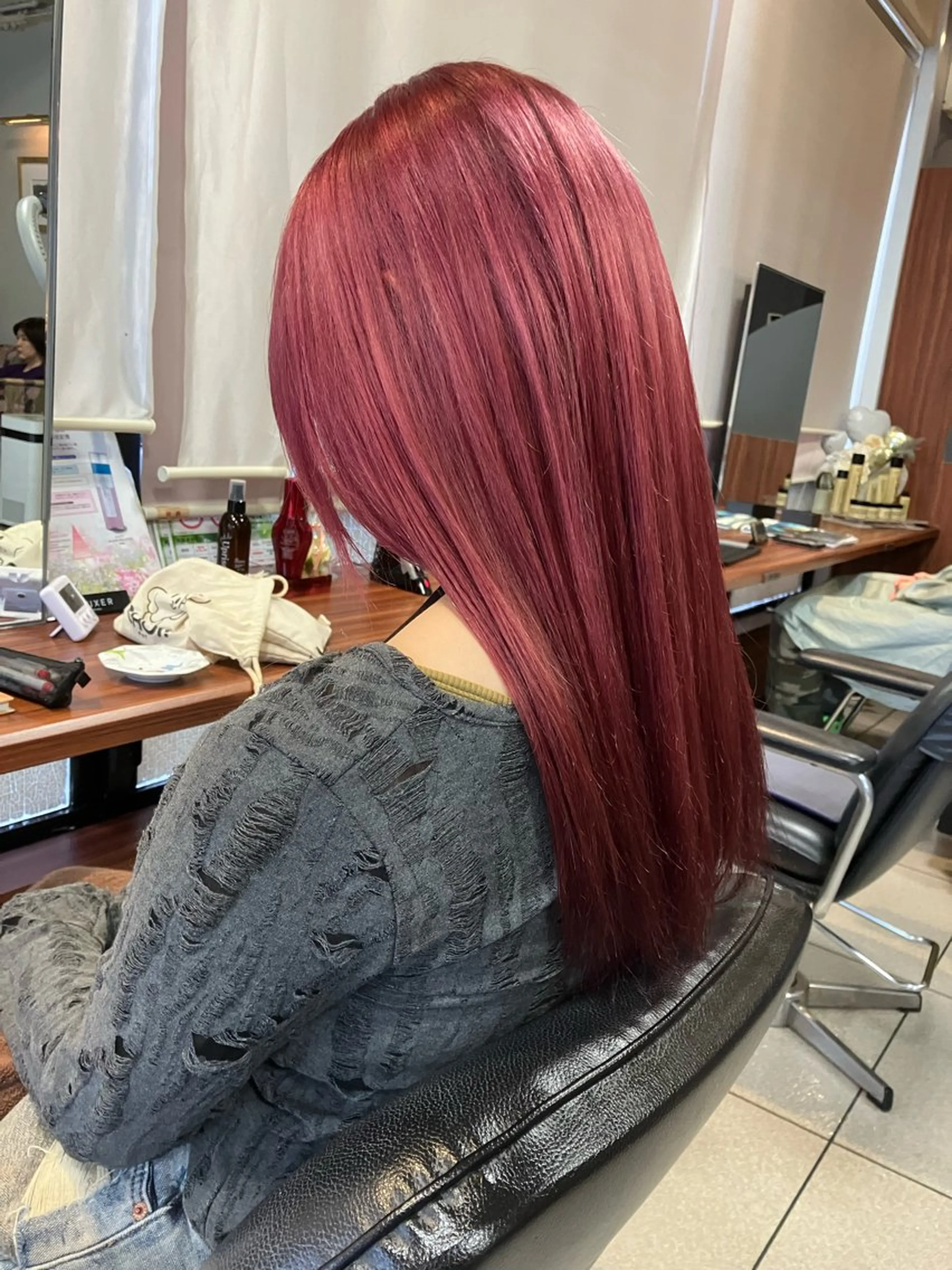 【平日・限定】カット＋ゼロテクカラー＋毛髪強化トリートメントの写真