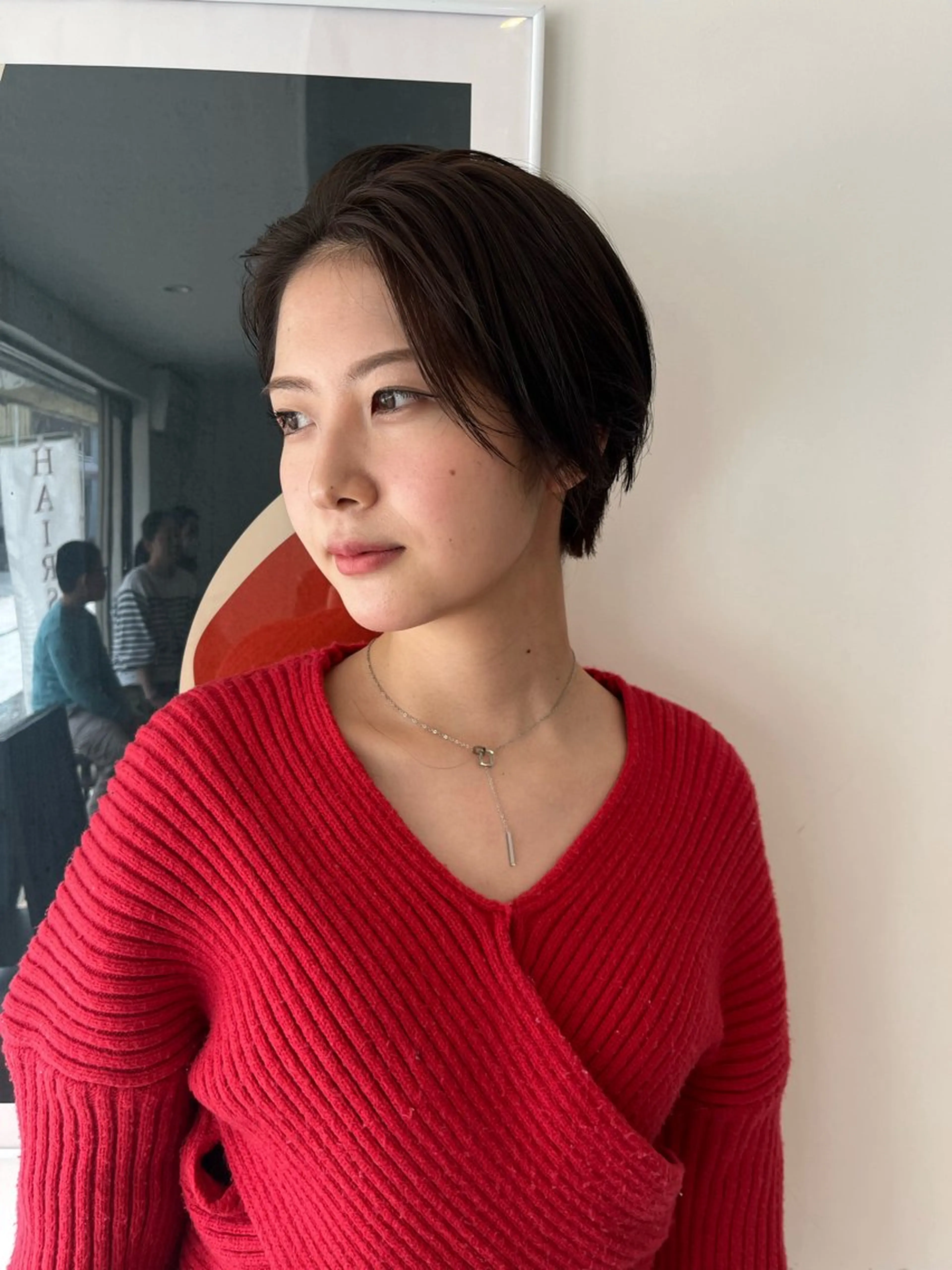 ショート ショートヘア カット トリートメント ボブ/レイヤー/ ショートcovo代表のヘアスタイル