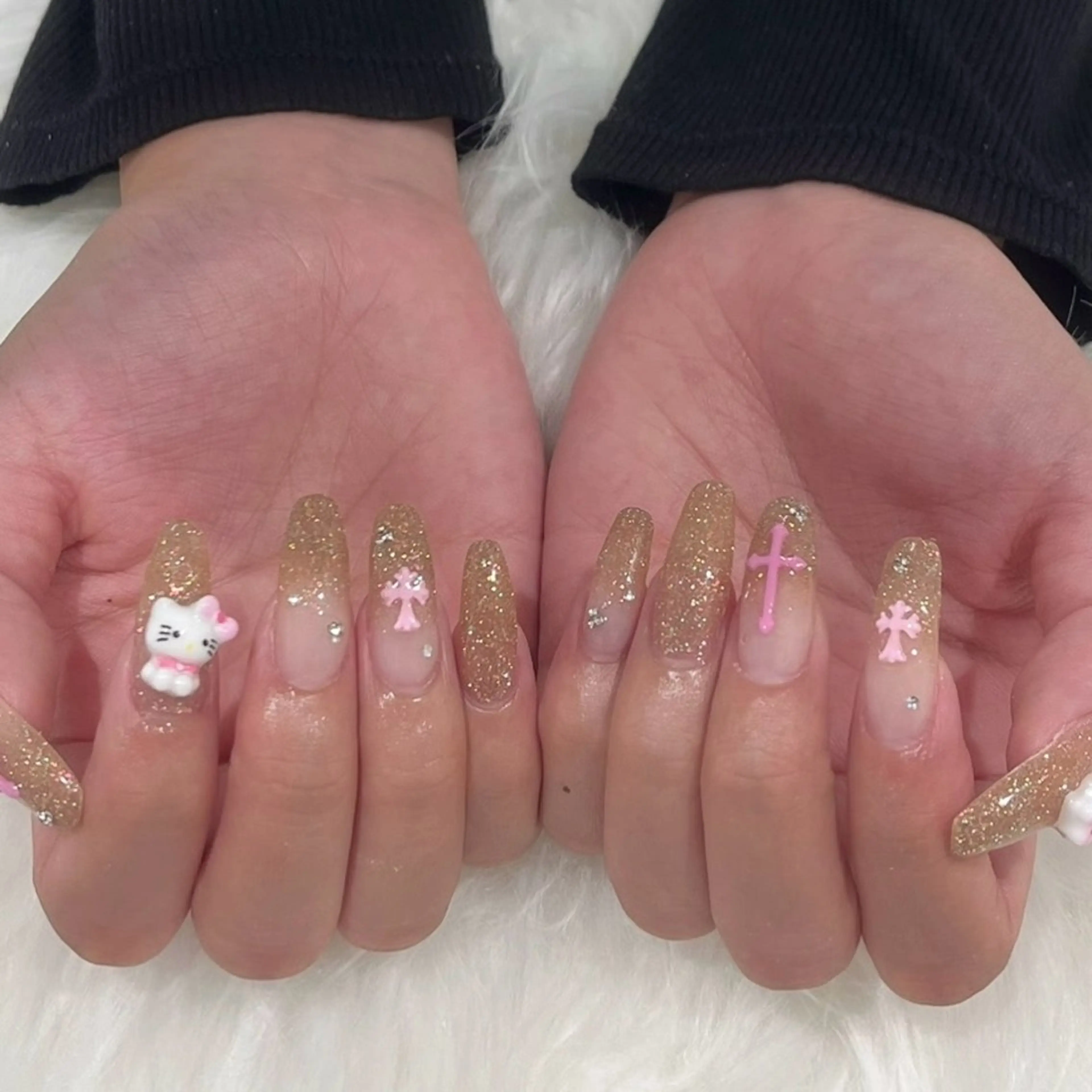ネイル ジェルネイル ニュアンスネイル ハンドネイル eight nail 春菜のネイルデザイン