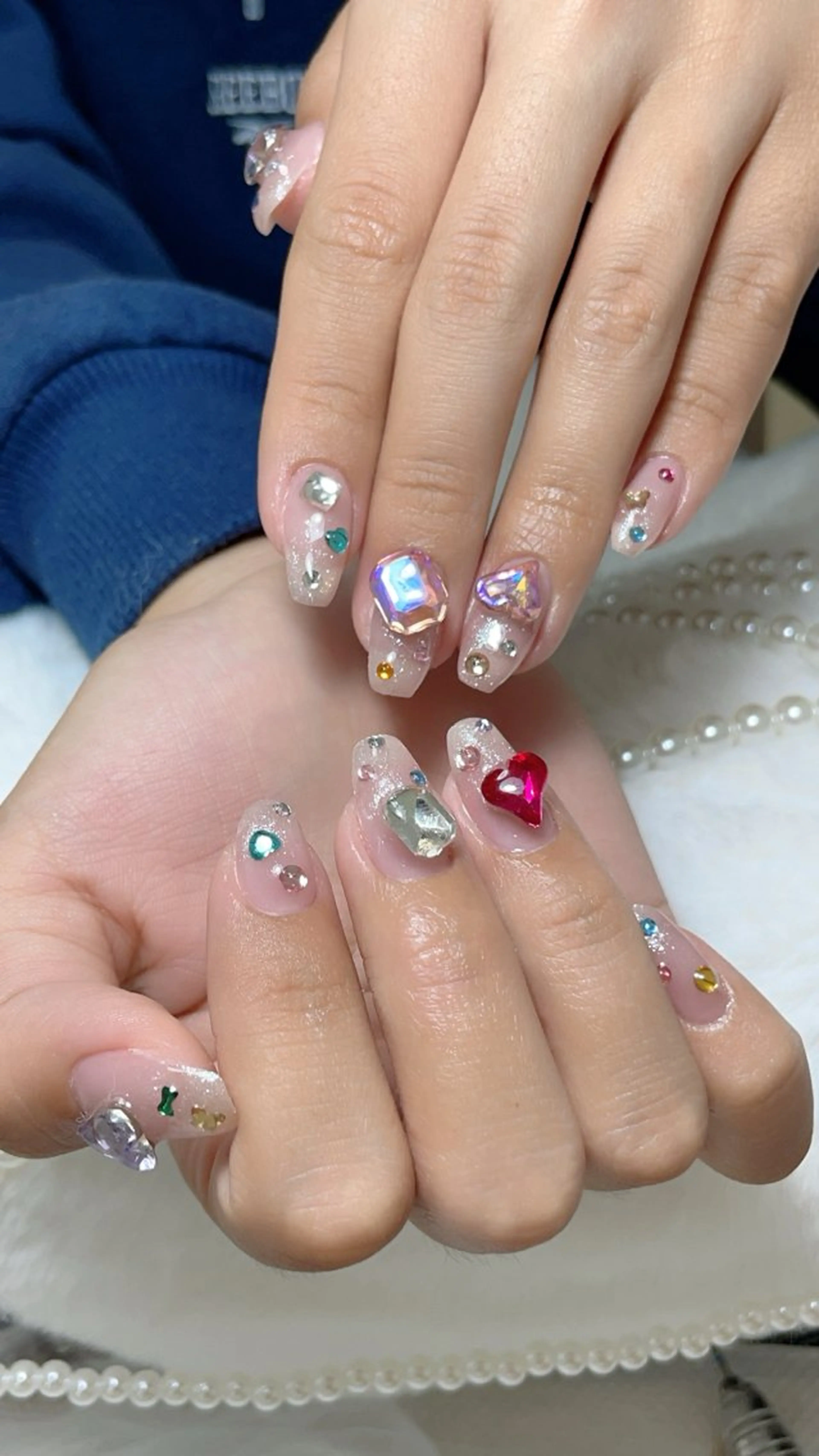 ネイル ハンドネイル ハンドケア Crystal Eye&Nailのマツエク・マツパデザイン