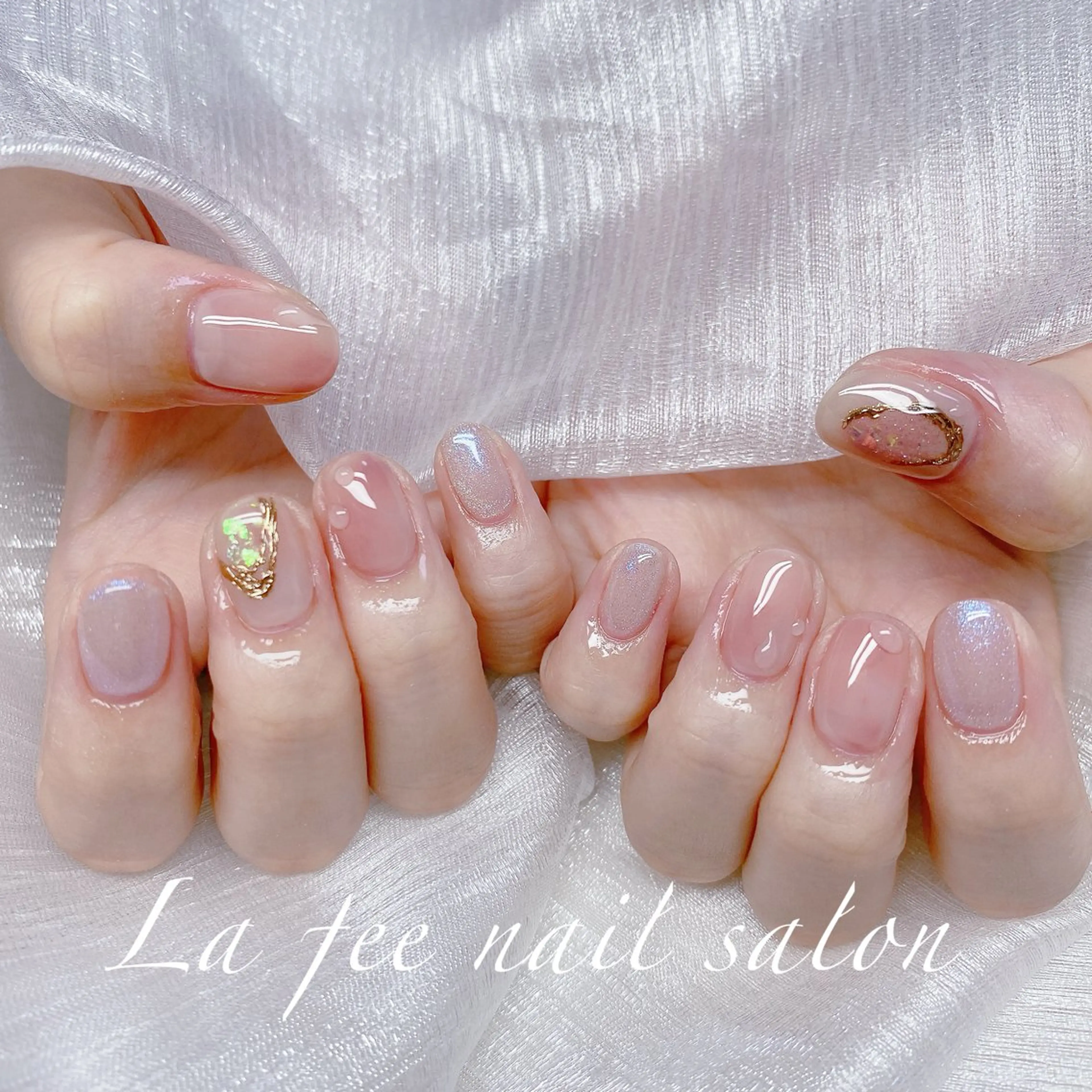 ネイル ハンドネイル ハンドケア La feeのネイルデザイン