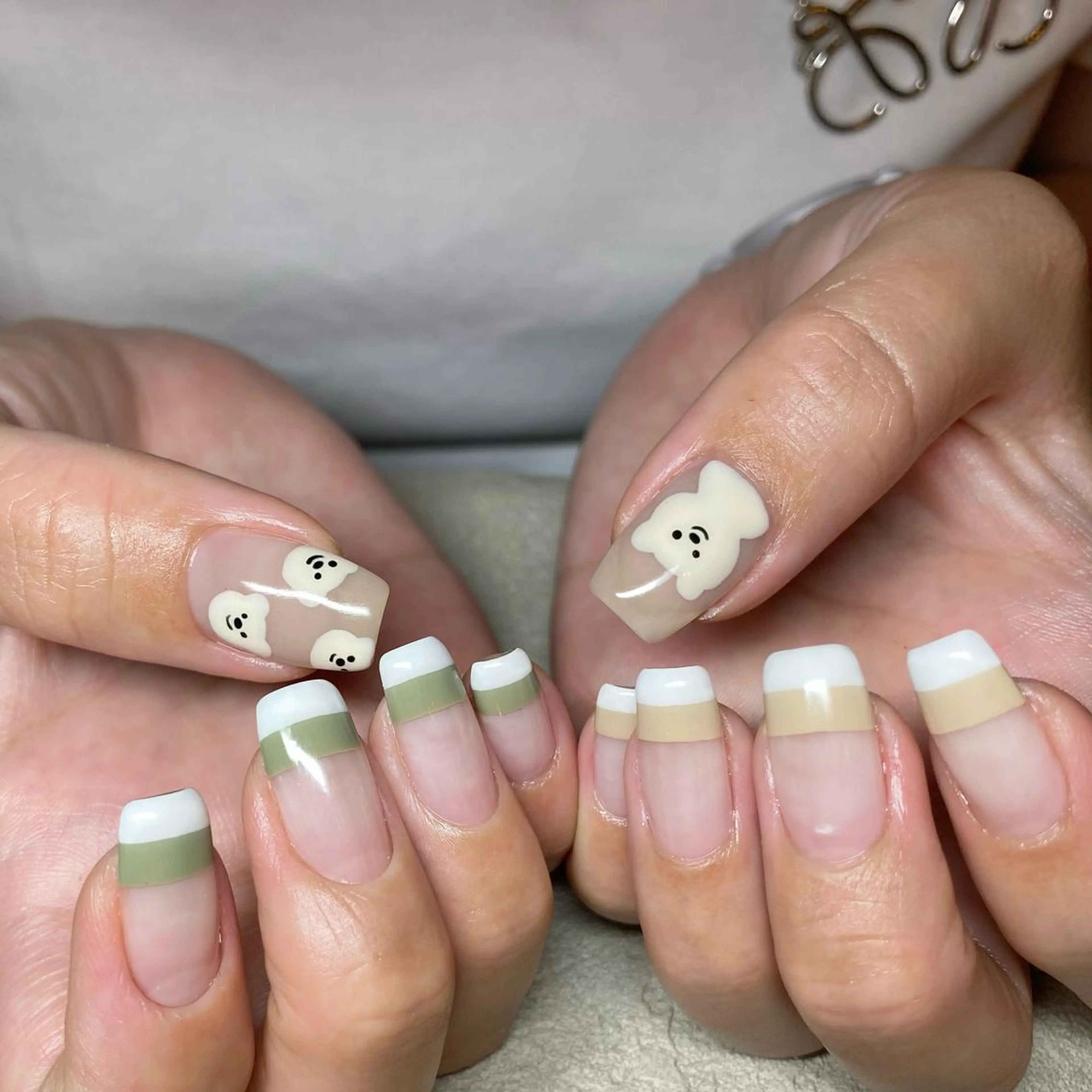 ネイル アートネイル ニュアンスネイル ハンドネイル 山田 貴子のネイルデザイン