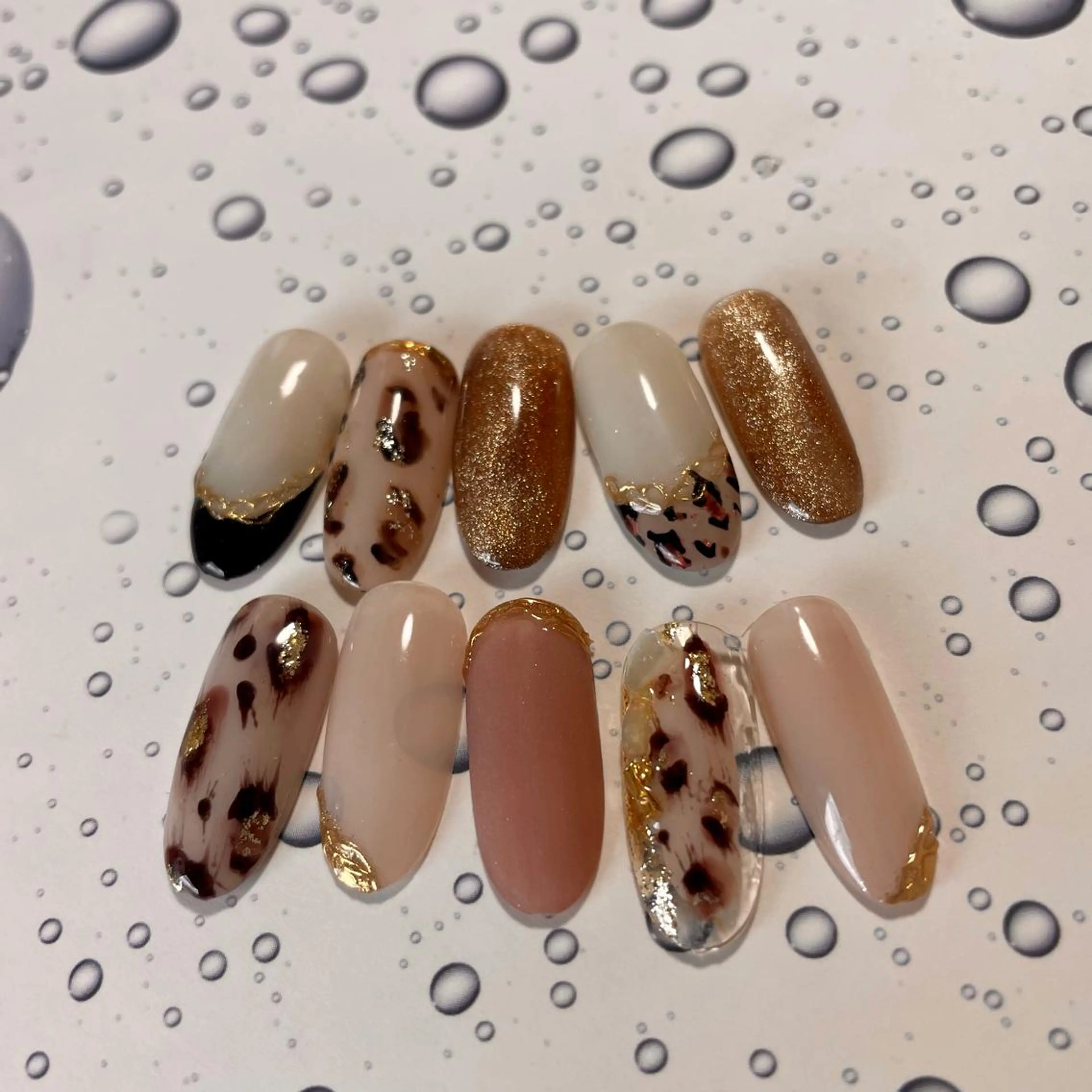 ネイル ニュアンスネイル 奥園 良恵のネイルデザイン