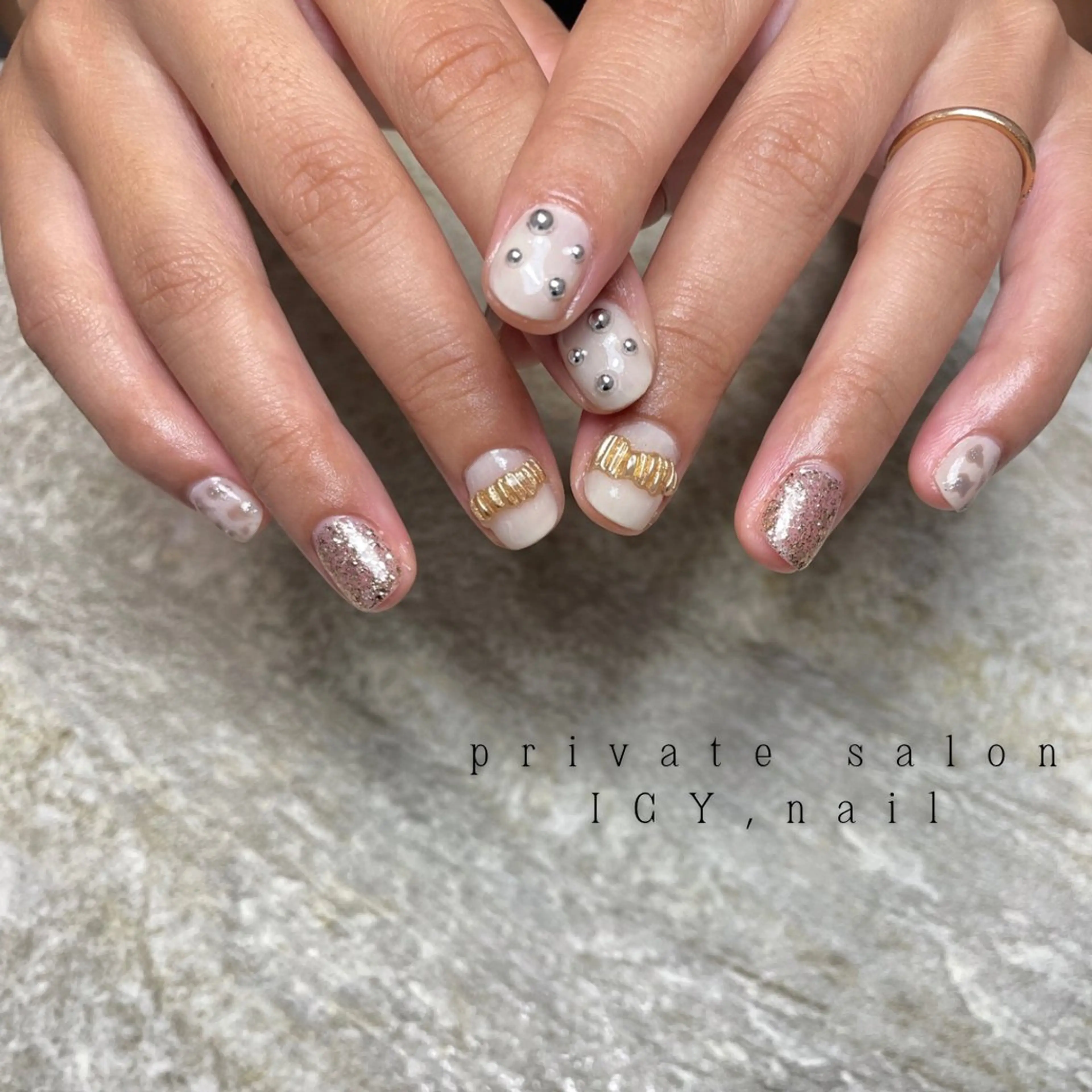 ネイル ハンドネイル ICY,nail REINAのネイルデザイン