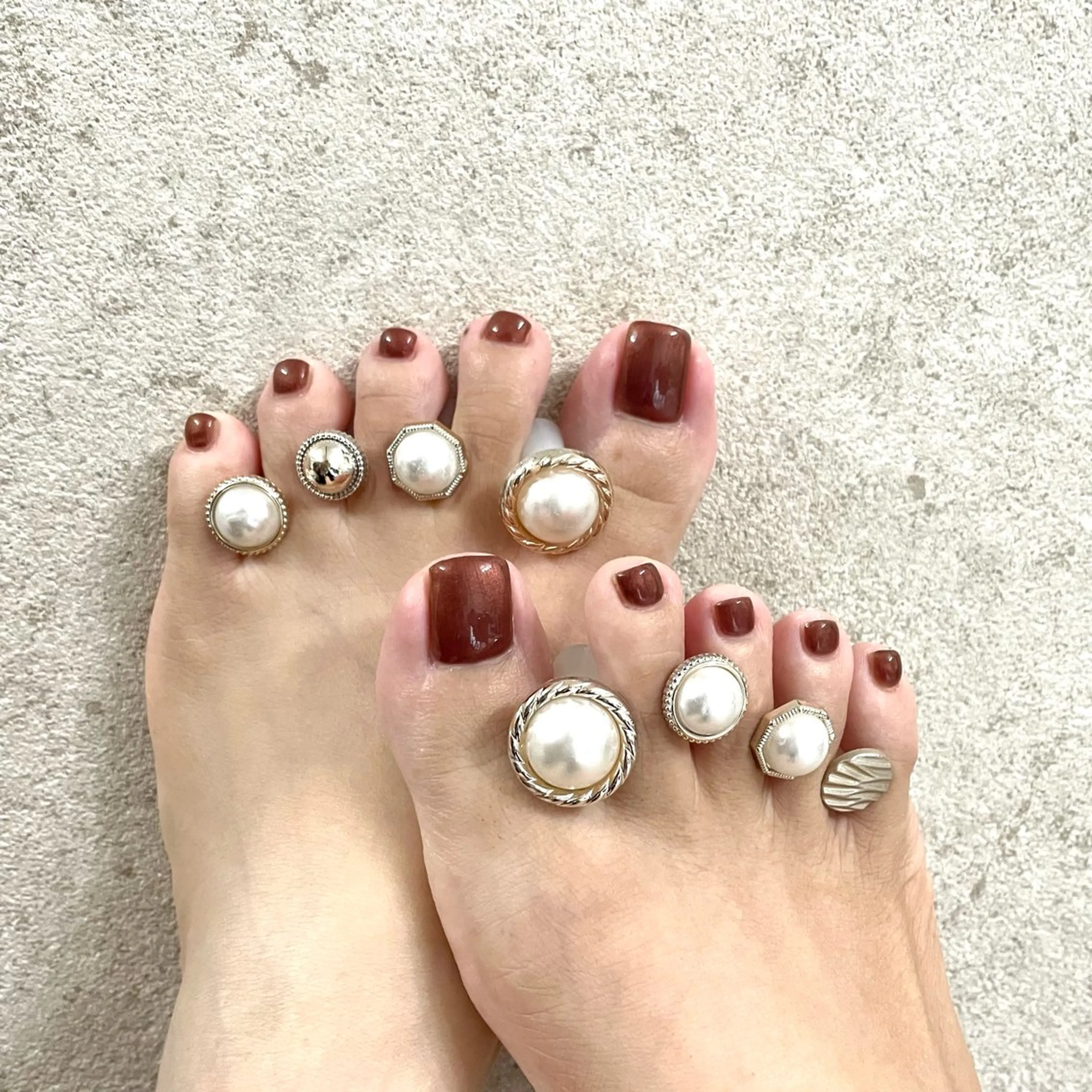 フット🌼ワンカラー 2色までOK! オフ込の写真