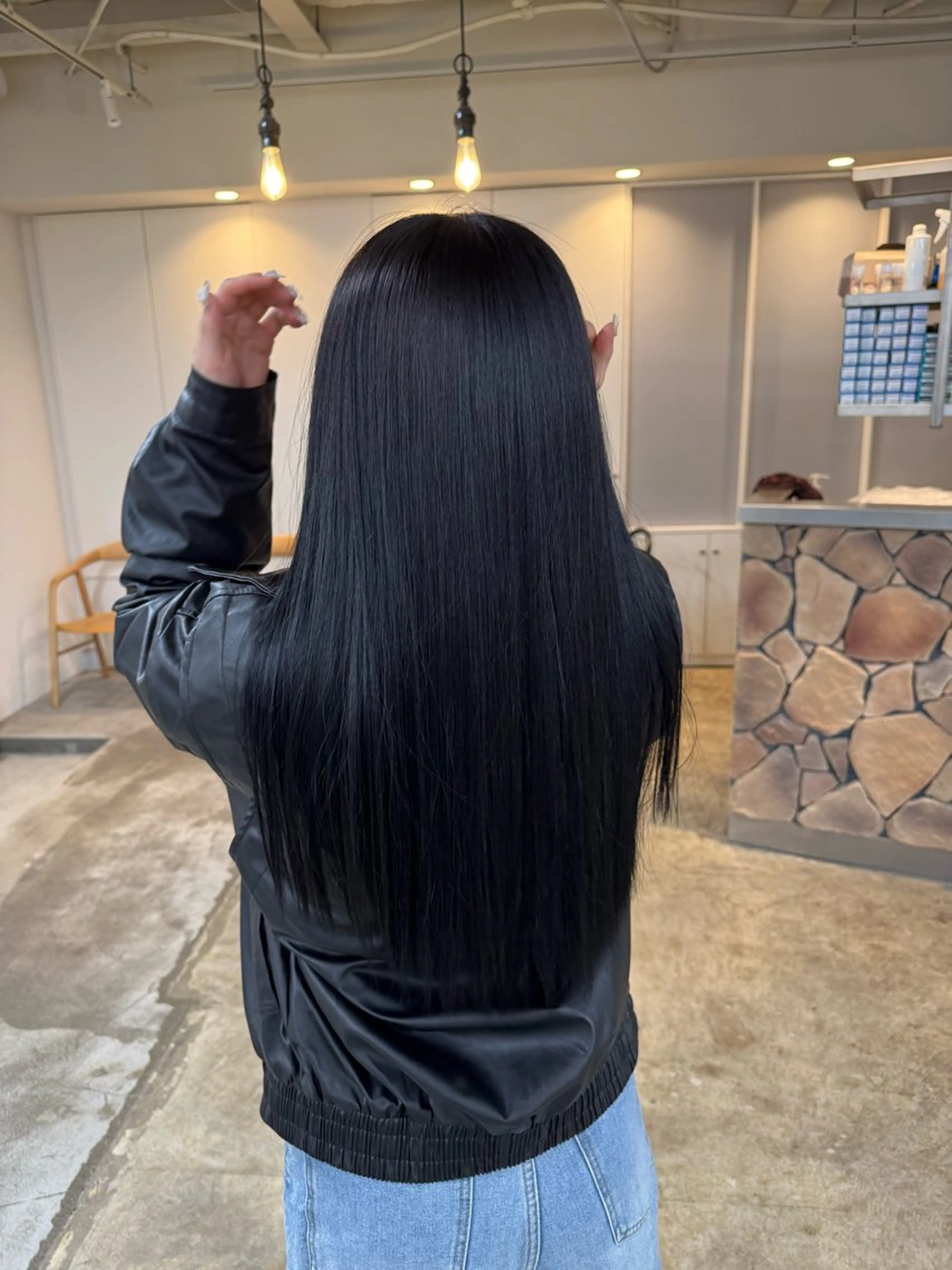 ロング カラー 髪質改善 トリートメント fand / HINAのヘアスタイル