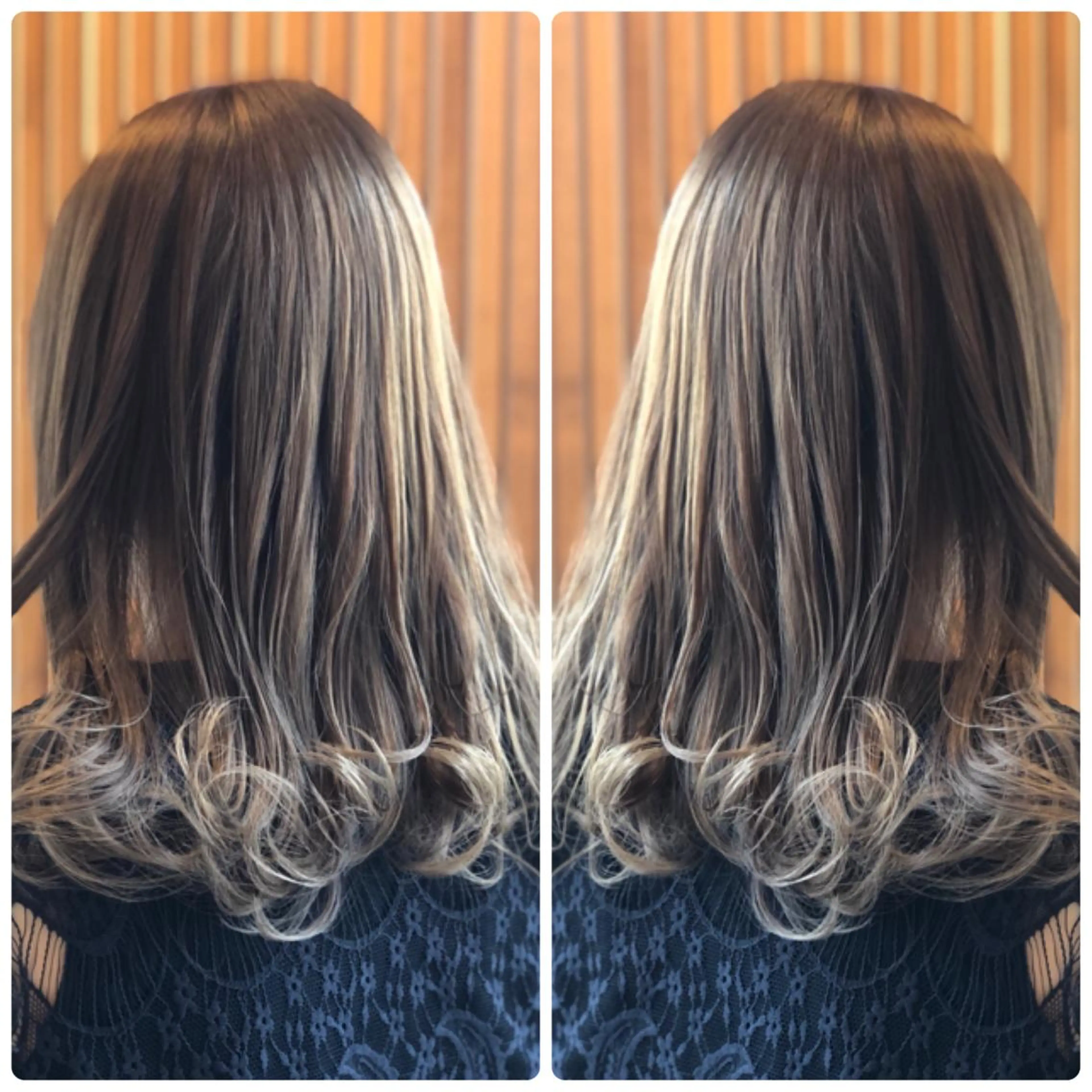 セミロング カラー グレージュ ヘアカラー トリートメント 小山内 龍一郎 店長のヘアスタイル