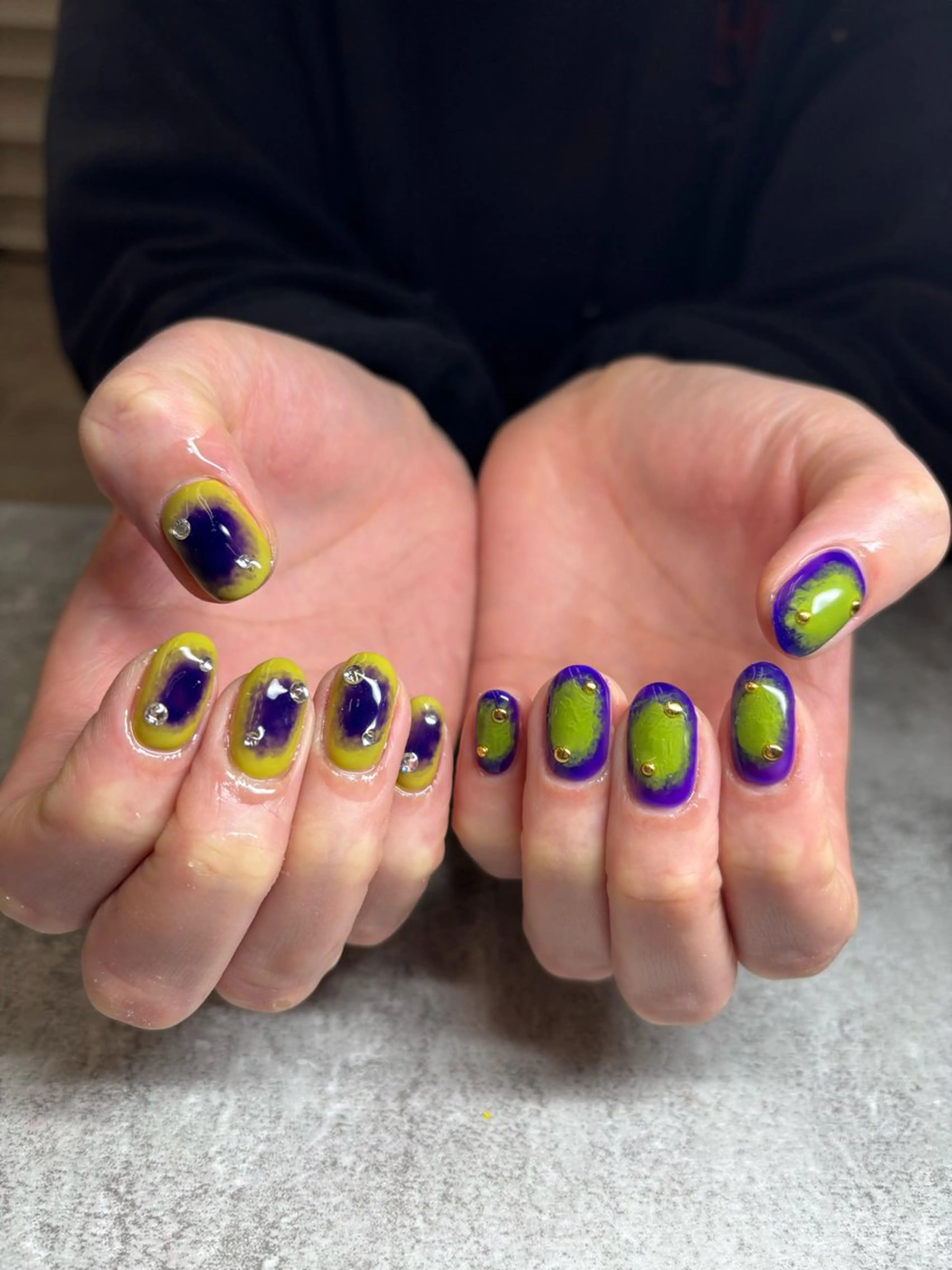 ミディアム ハンドネイル nailsalon -unay-所属・nailsalon unayのネイルデザイン