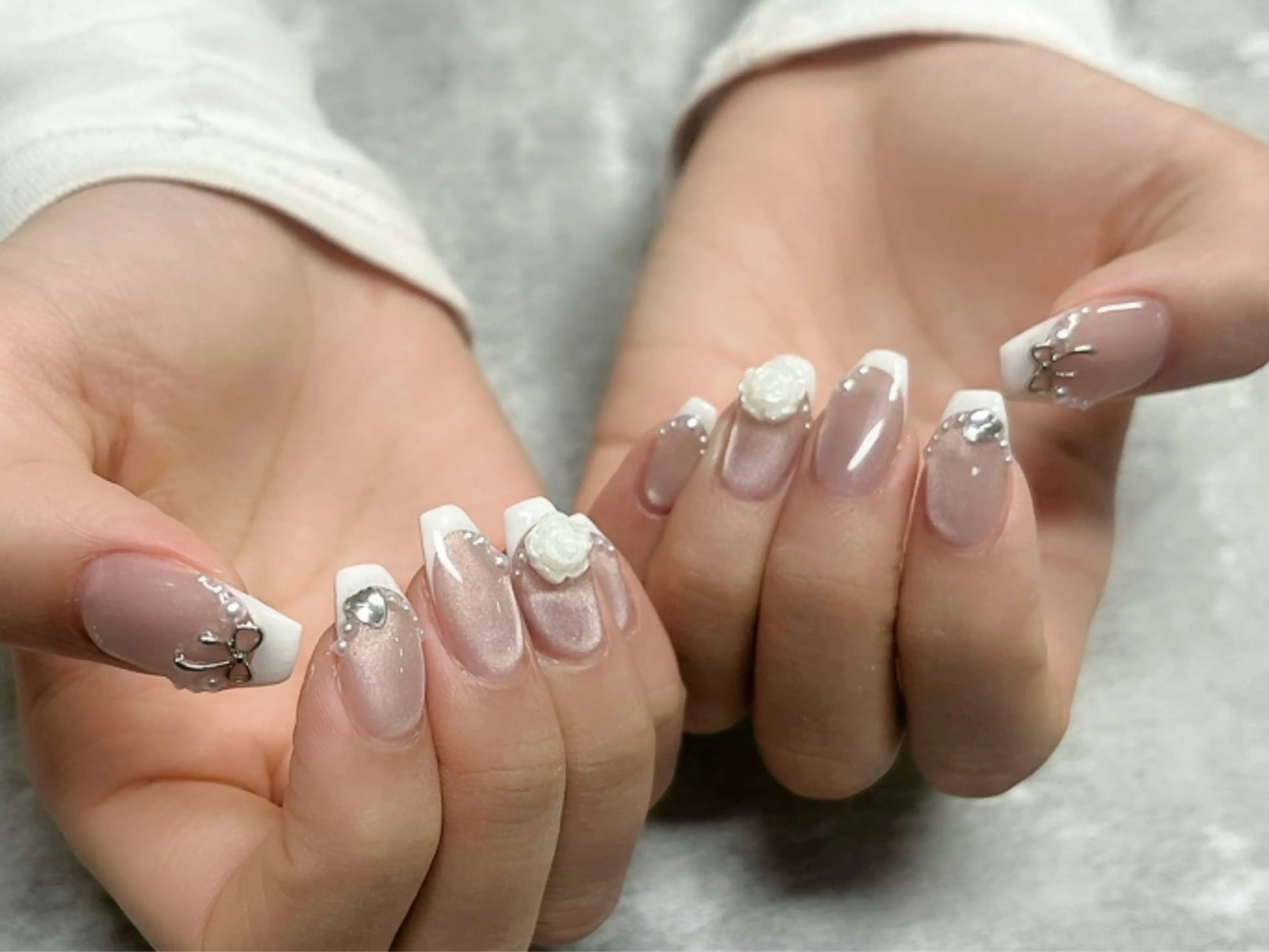 ネイル ハンドネイル Protea きぬがわ らむのネイルデザイン