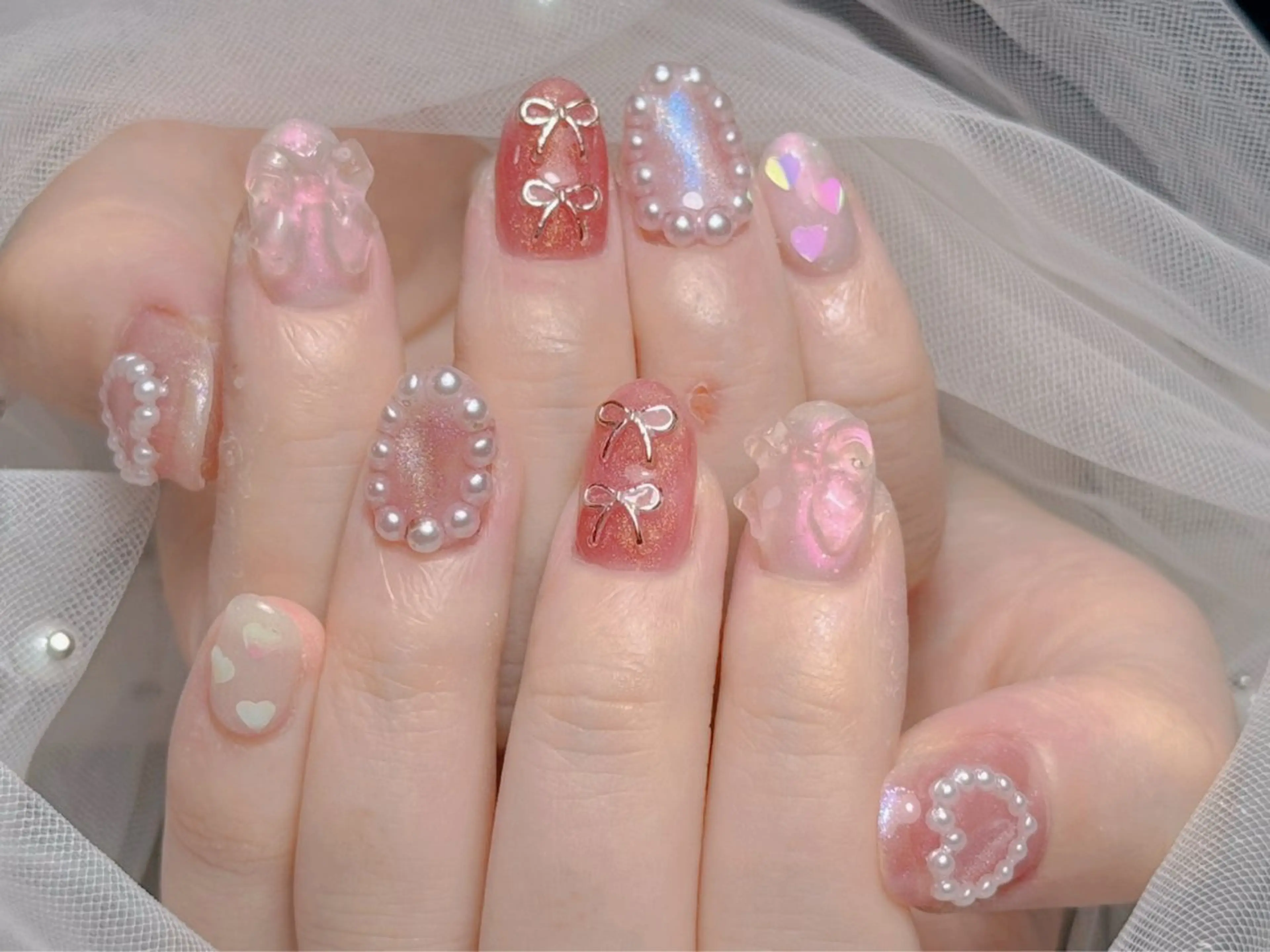 ネイル ハンドネイル マジックミラー所属・マジック ミラーのネイルデザイン