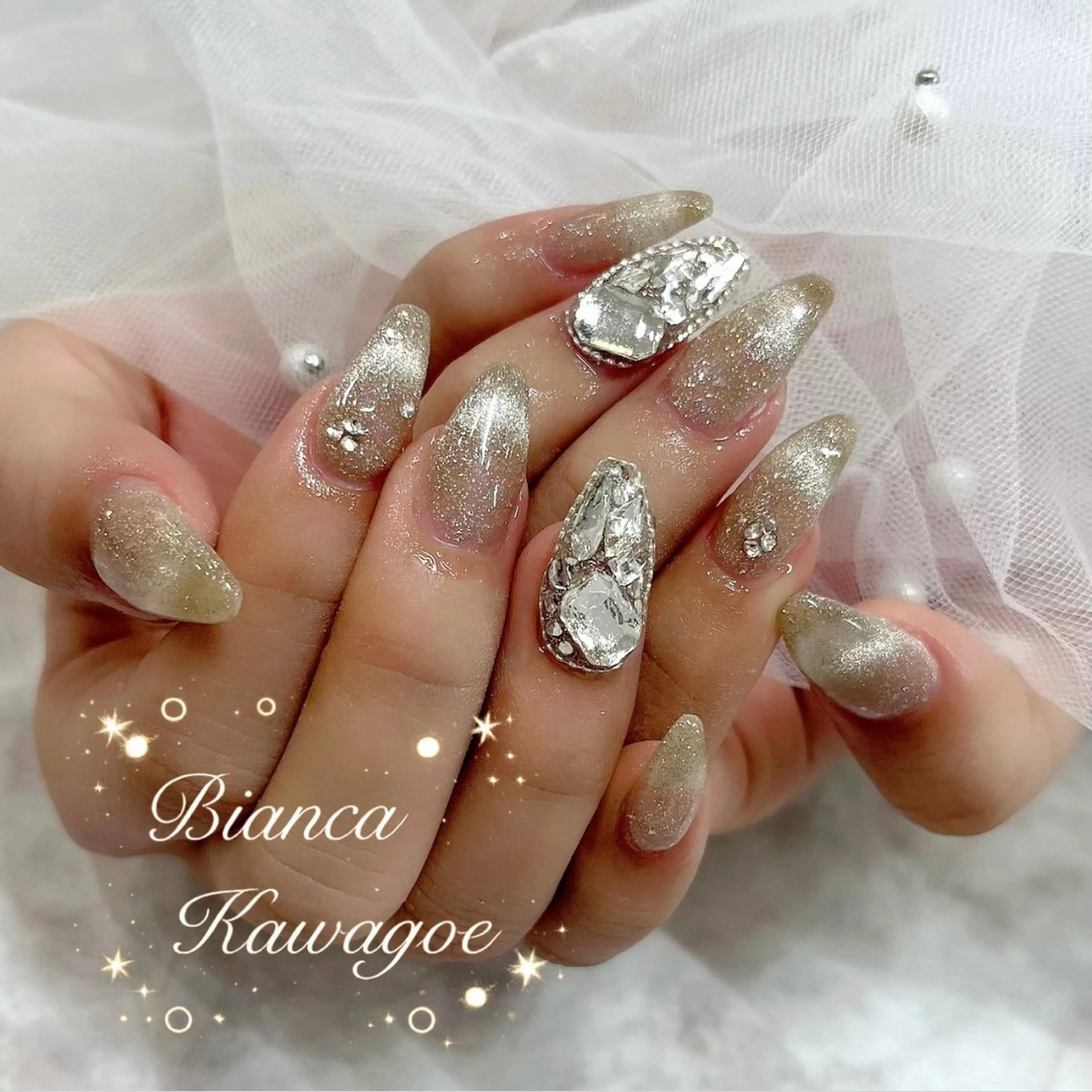 ネイル ハンドネイル Bianca川越店 🌸Satoのネイルデザイン