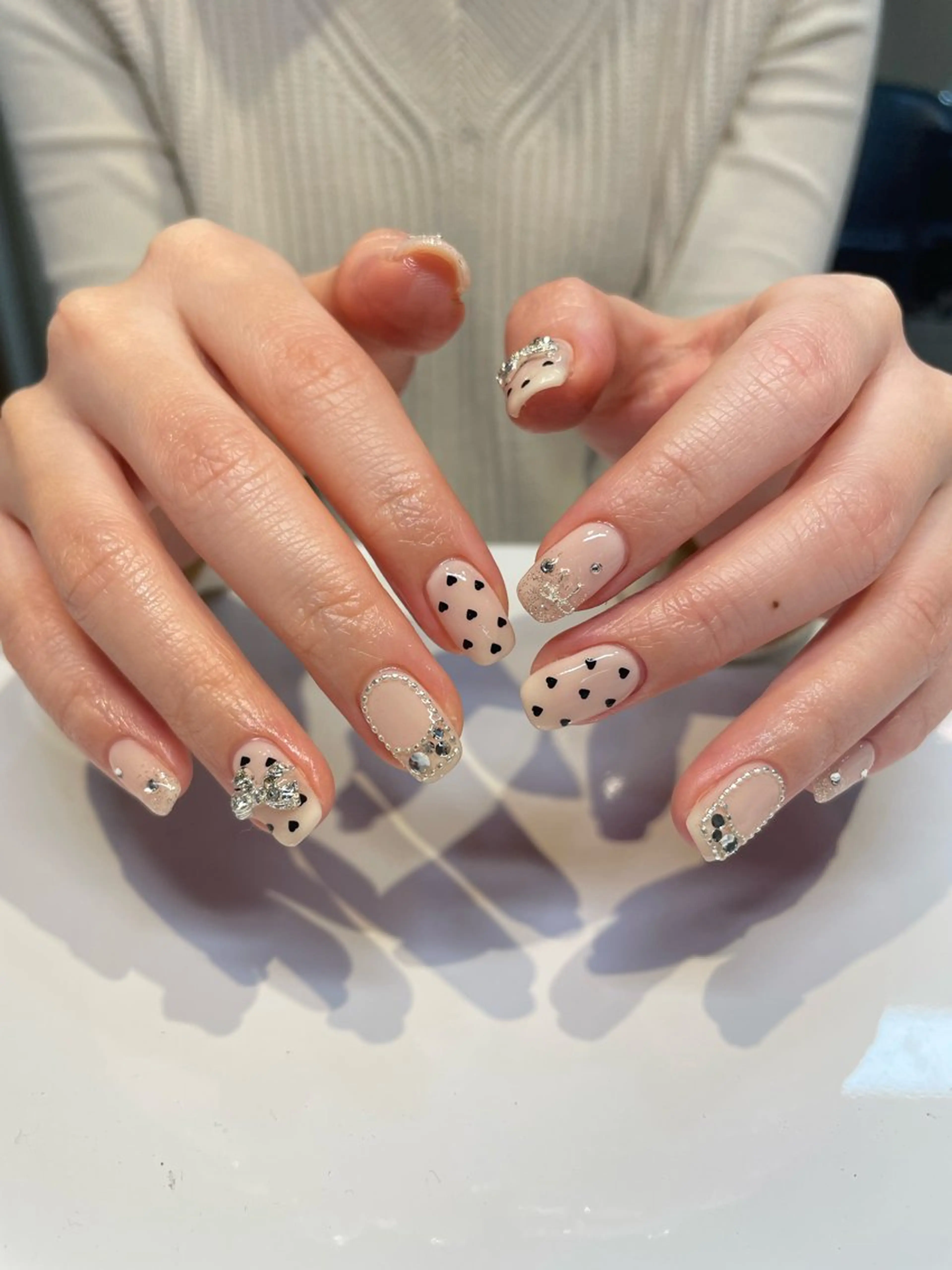 ネイル ハンドネイル ネイルサロン　SLASH所属・Aki ୨୧のネイルデザイン