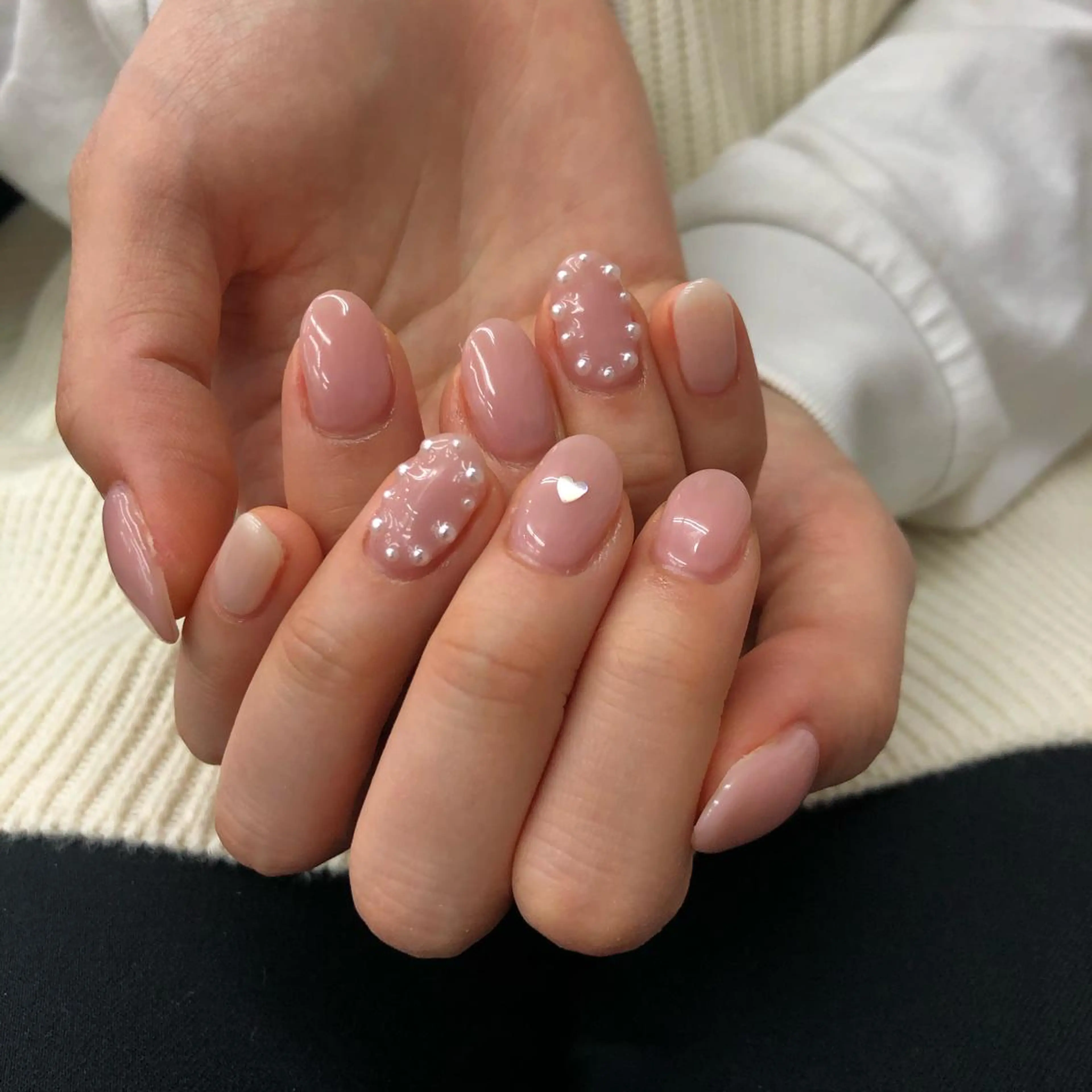 ネイル ピンク 春ネイル 1 9 9 7所属・nail 1997のネイルデザイン