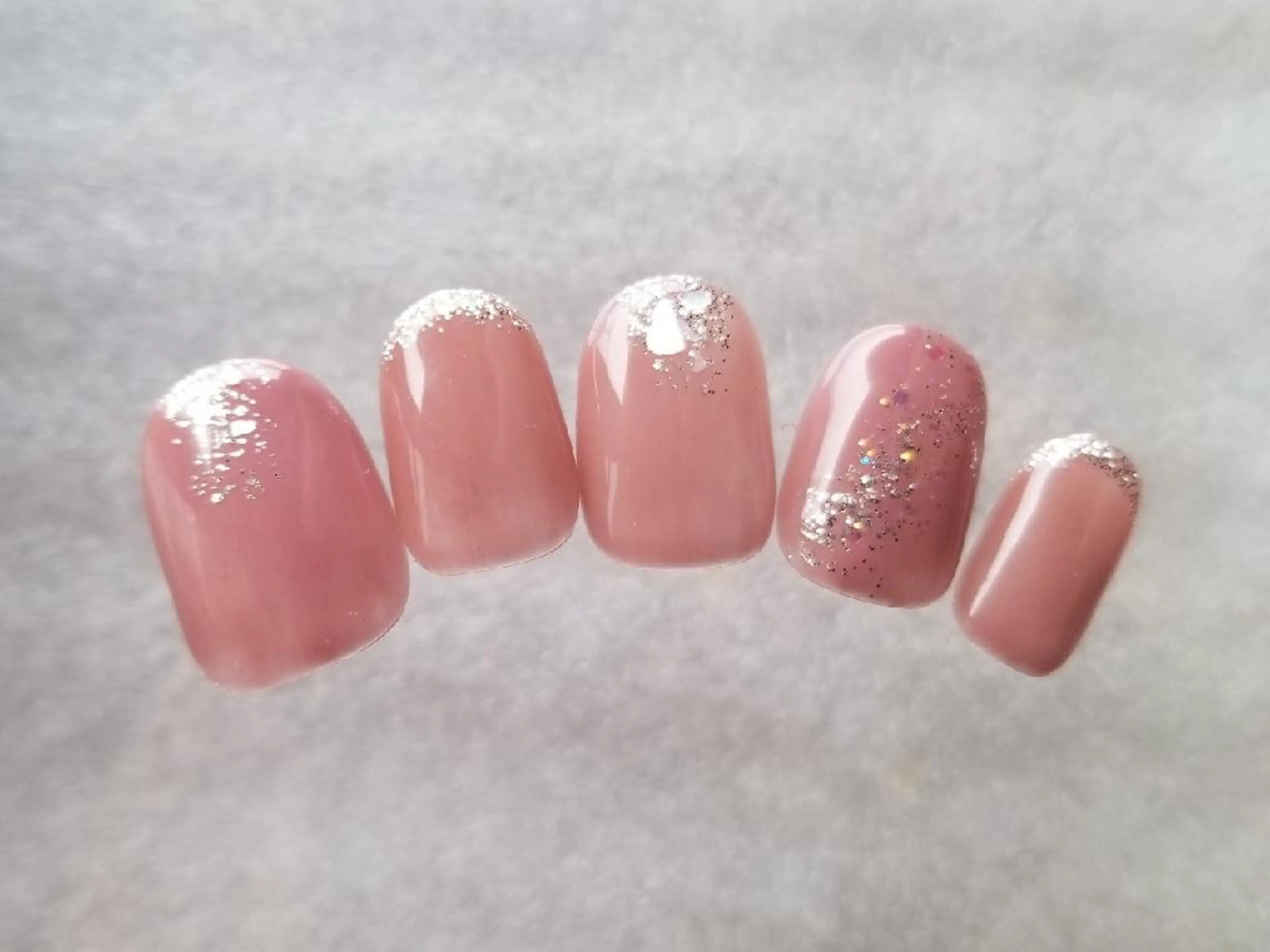 ショート ネイル シンプルネイル 吉祥寺🌟 ネイルフロンティアのネイルデザイン