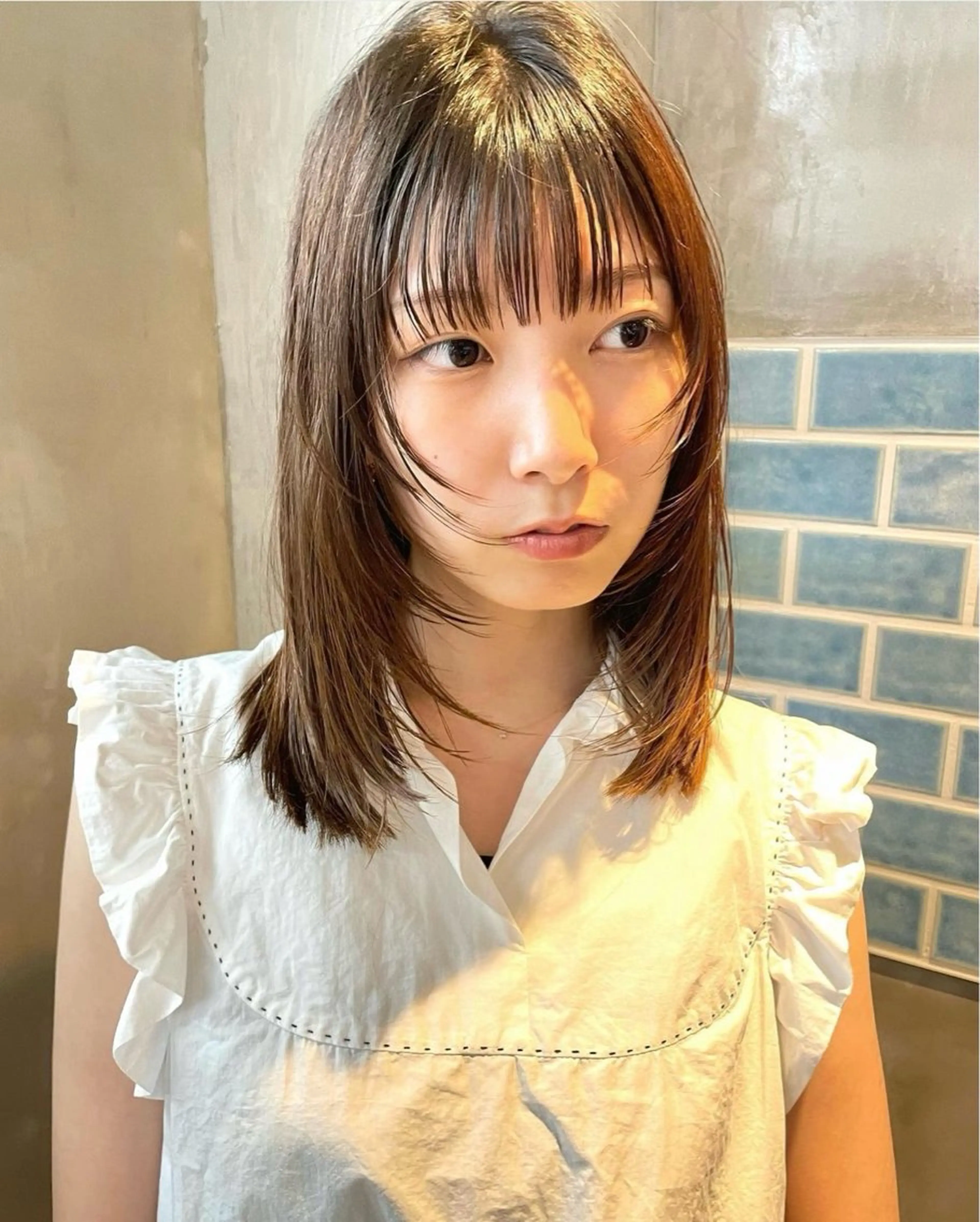 ロング パーマ VIE表参道所属・艶感カラー/縮毛 矯正/りょお🫧のヘアスタイル