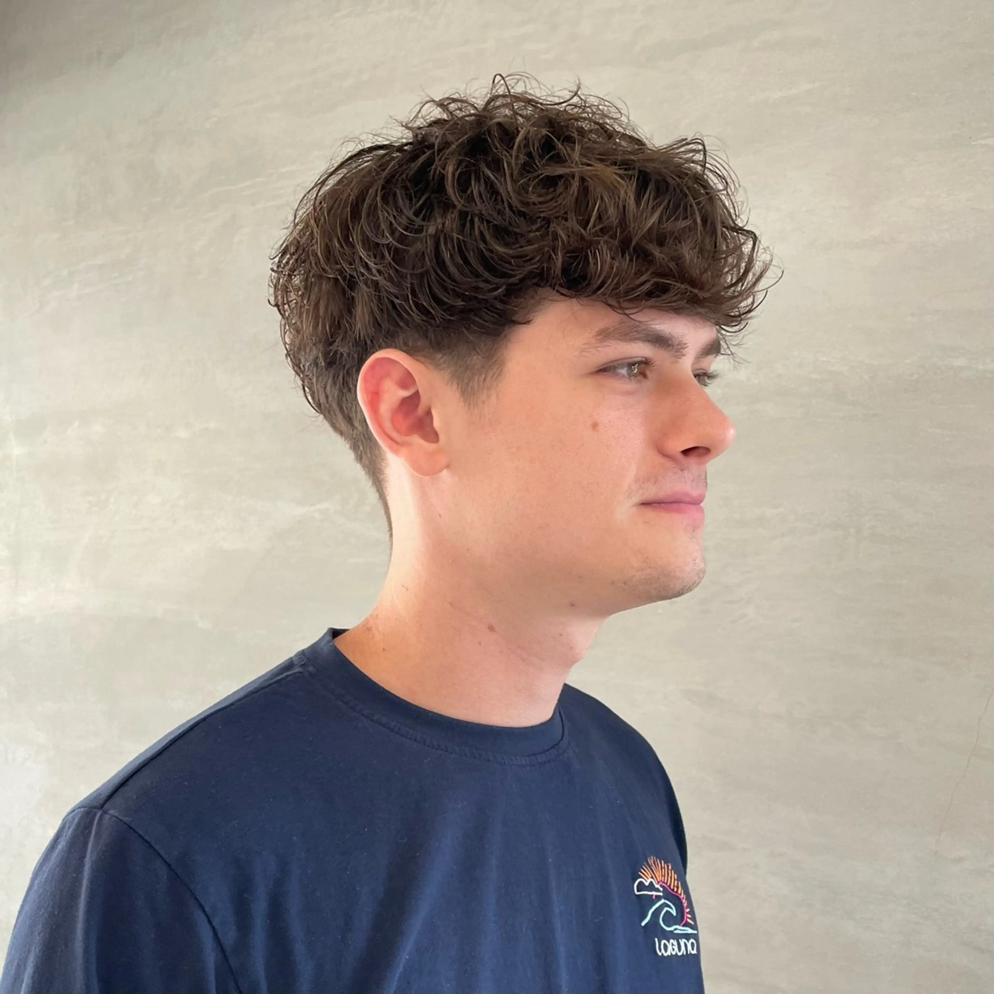 パーマ メンズ スペインカール 【メンズ特化】 イマダナツミのヘアスタイル