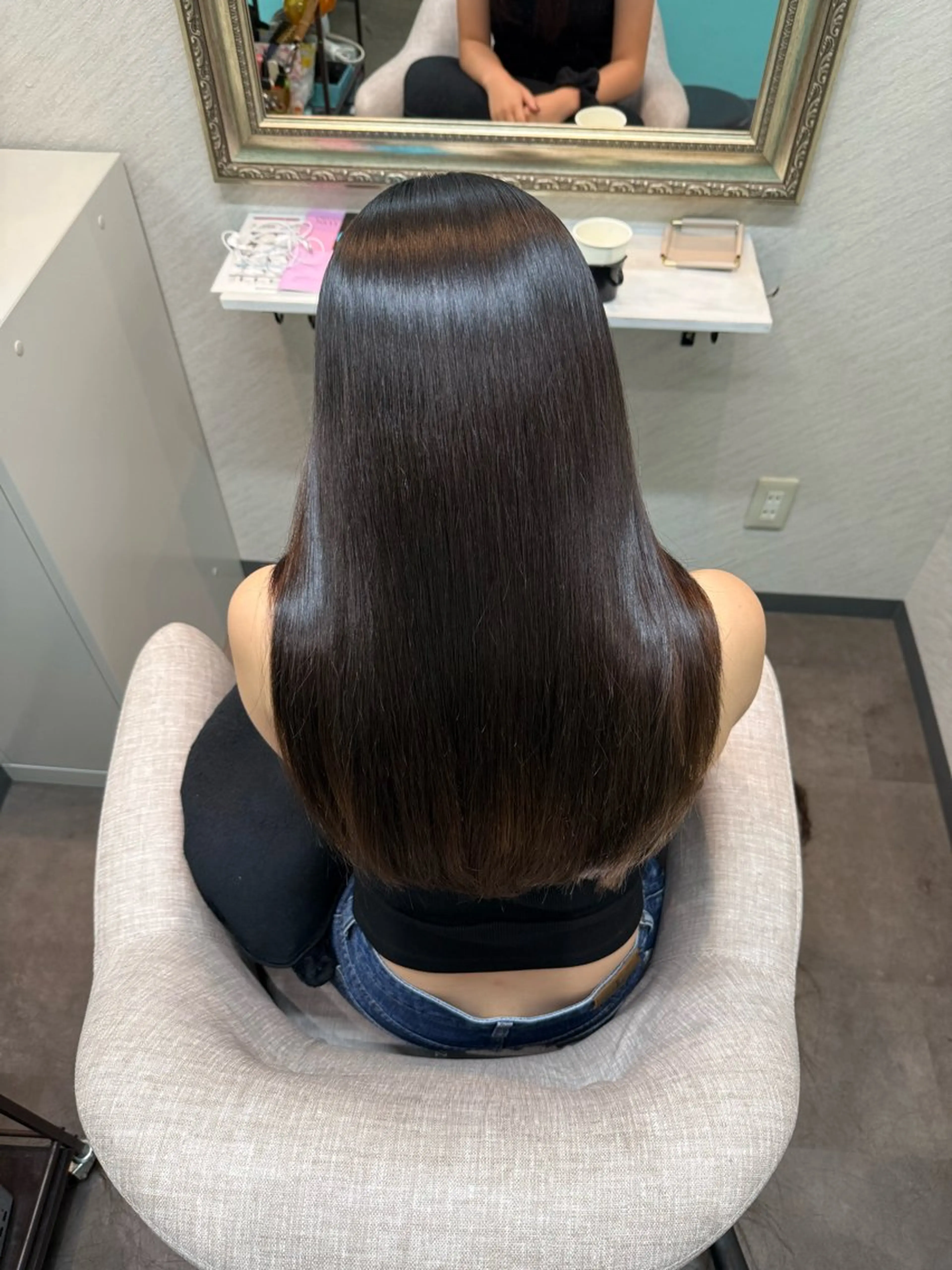 ロング 髪質改善/縮毛矯正 アンナ🍊のヘアスタイル