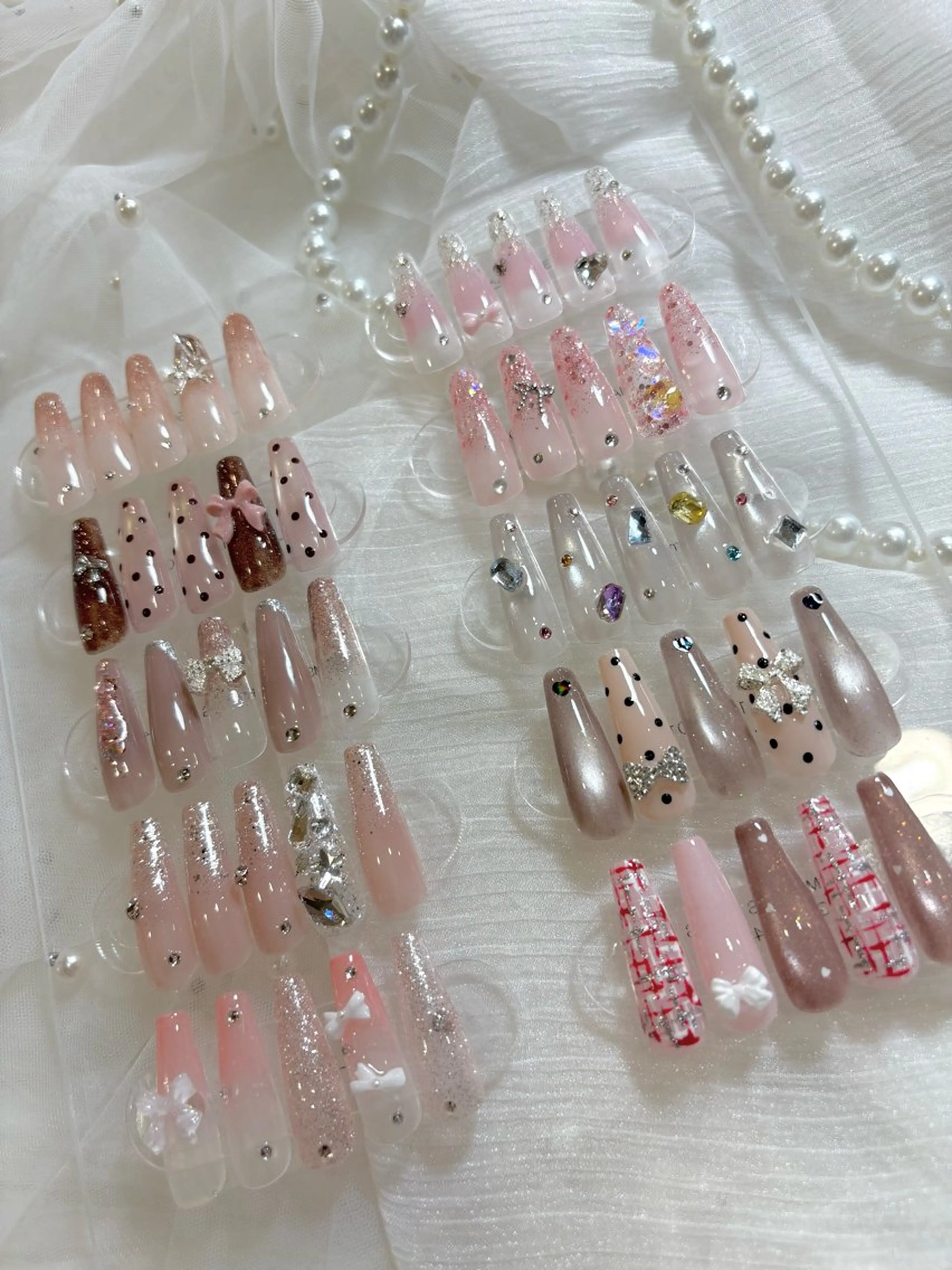 ミディアム ハンドネイル NAIL SALON FLOR所属・ワンホンネイル/ 韓国ネイルMAKIのネイルデザイン