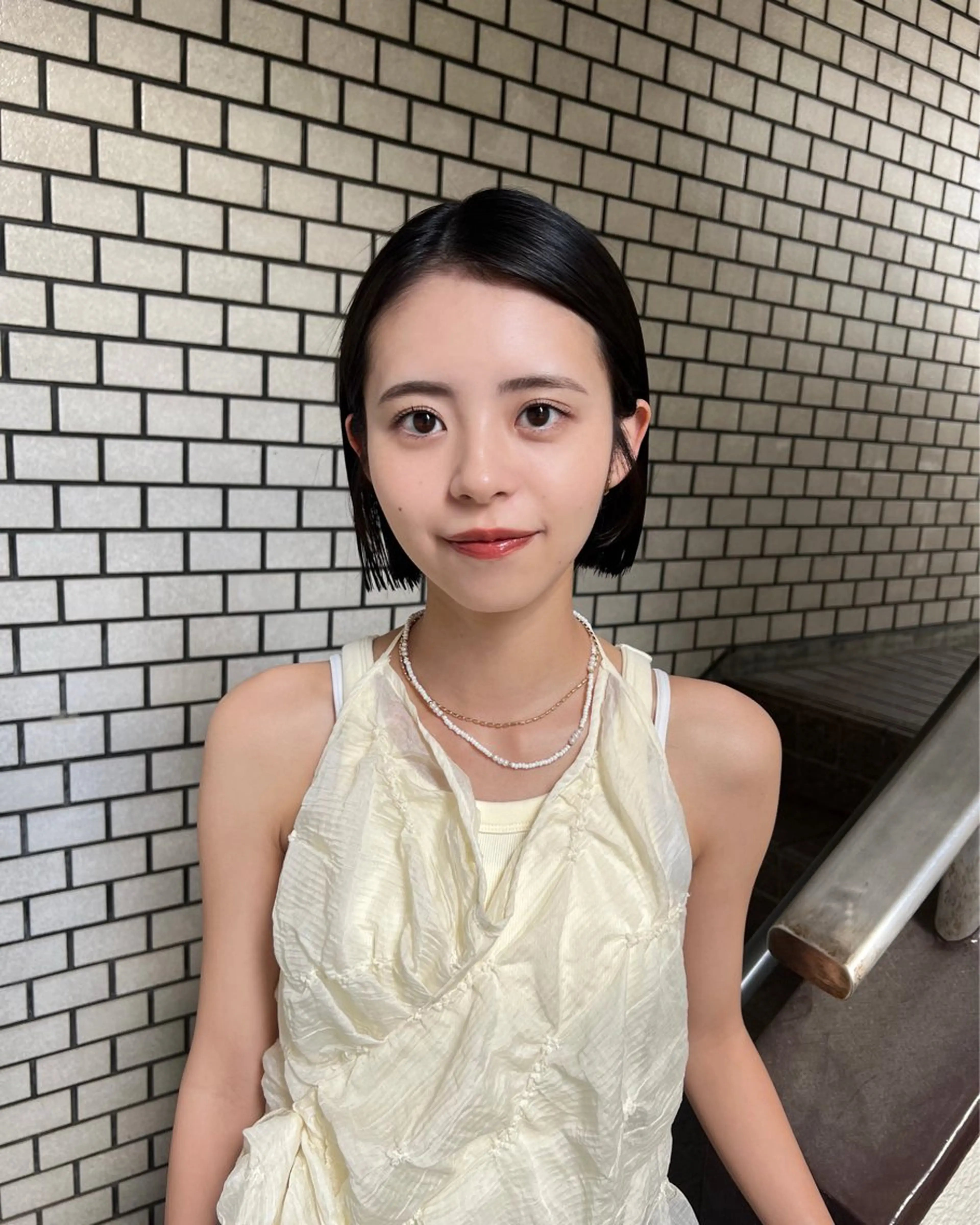 ショート まろやか透明感カラー ♡MANAのヘアスタイル