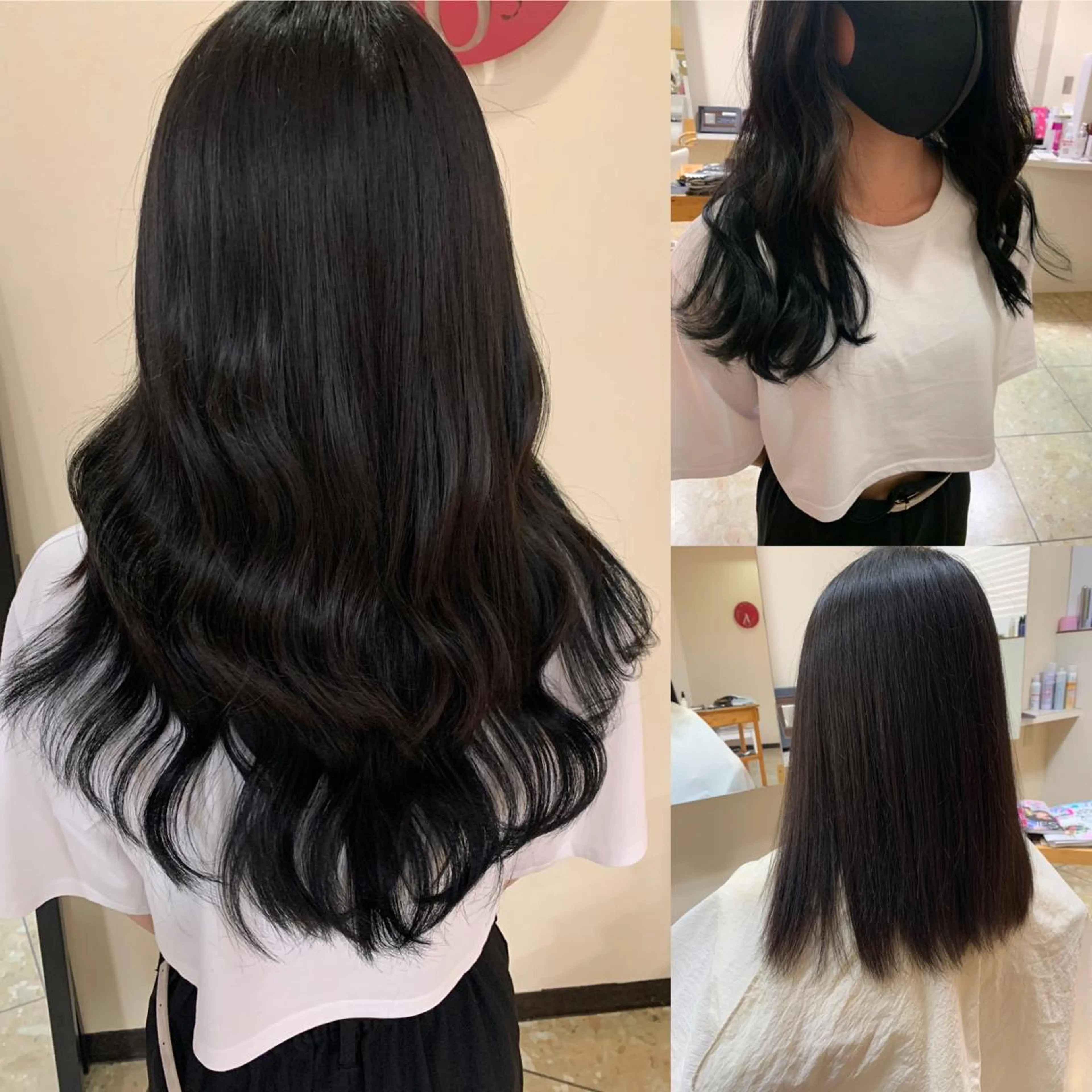 ミディアム シールエクステ エクステ ヘアーサロンaxia所属・上田 英樹のヘアスタイル