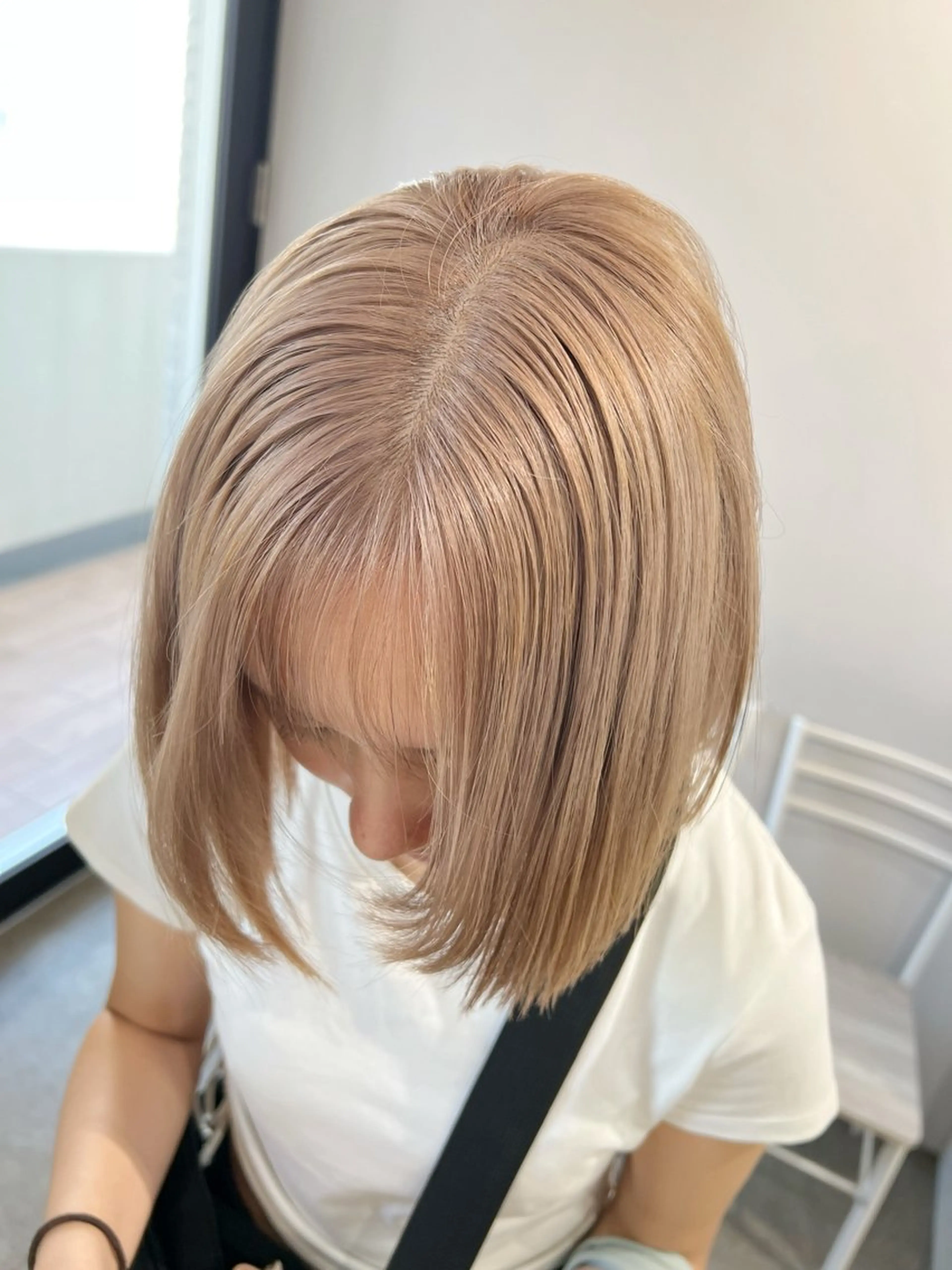 ショート カラー ヘアカラー トリートメント 透明感/ダブルカラー 🦋TOMOKA🦋のヘアスタイル