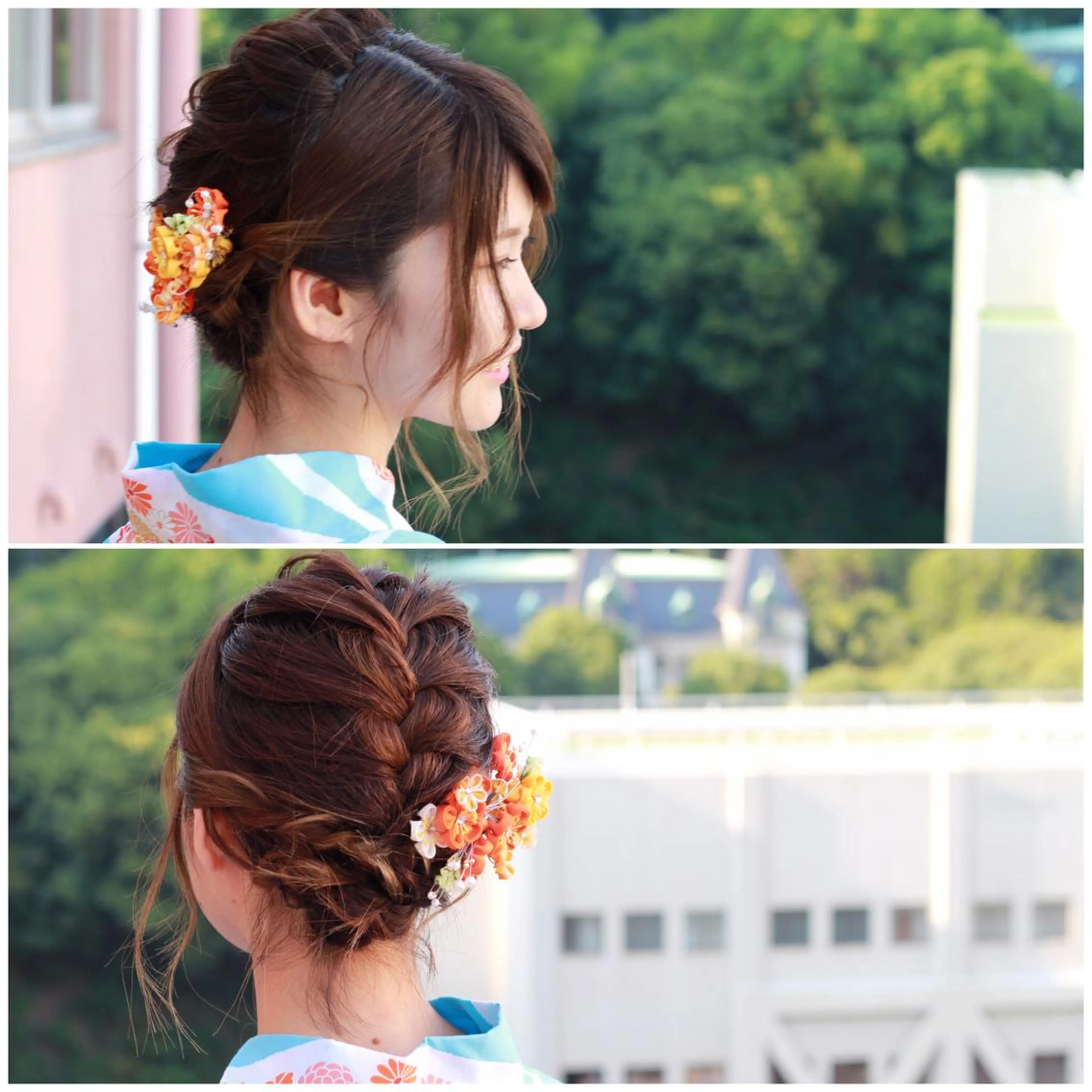 ミディアム ヘアアレンジ Viage （ビアージュ）のヘアスタイル