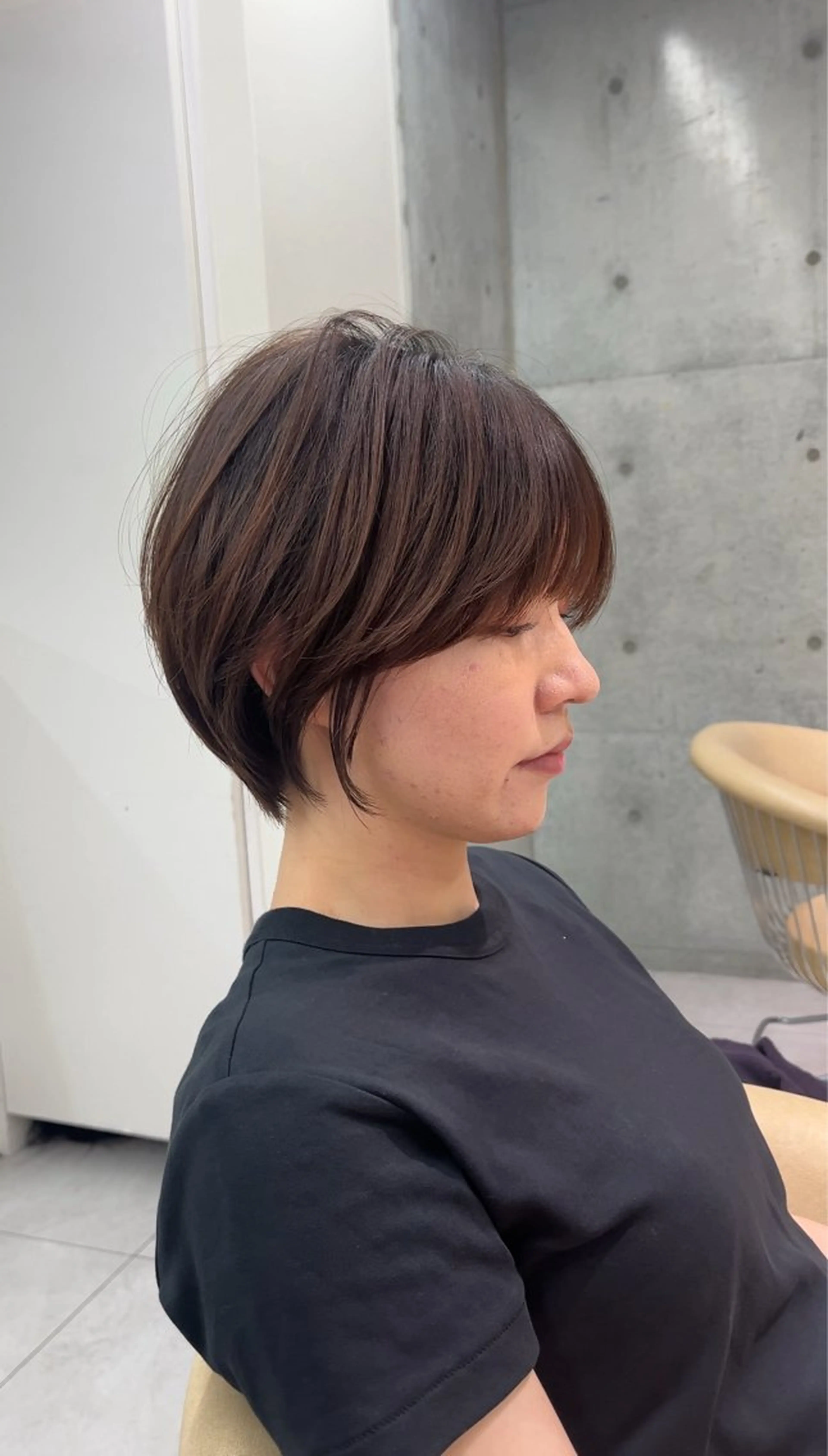 ショート けいし🐬ボブ 美髪縮毛矯正のヘアスタイル