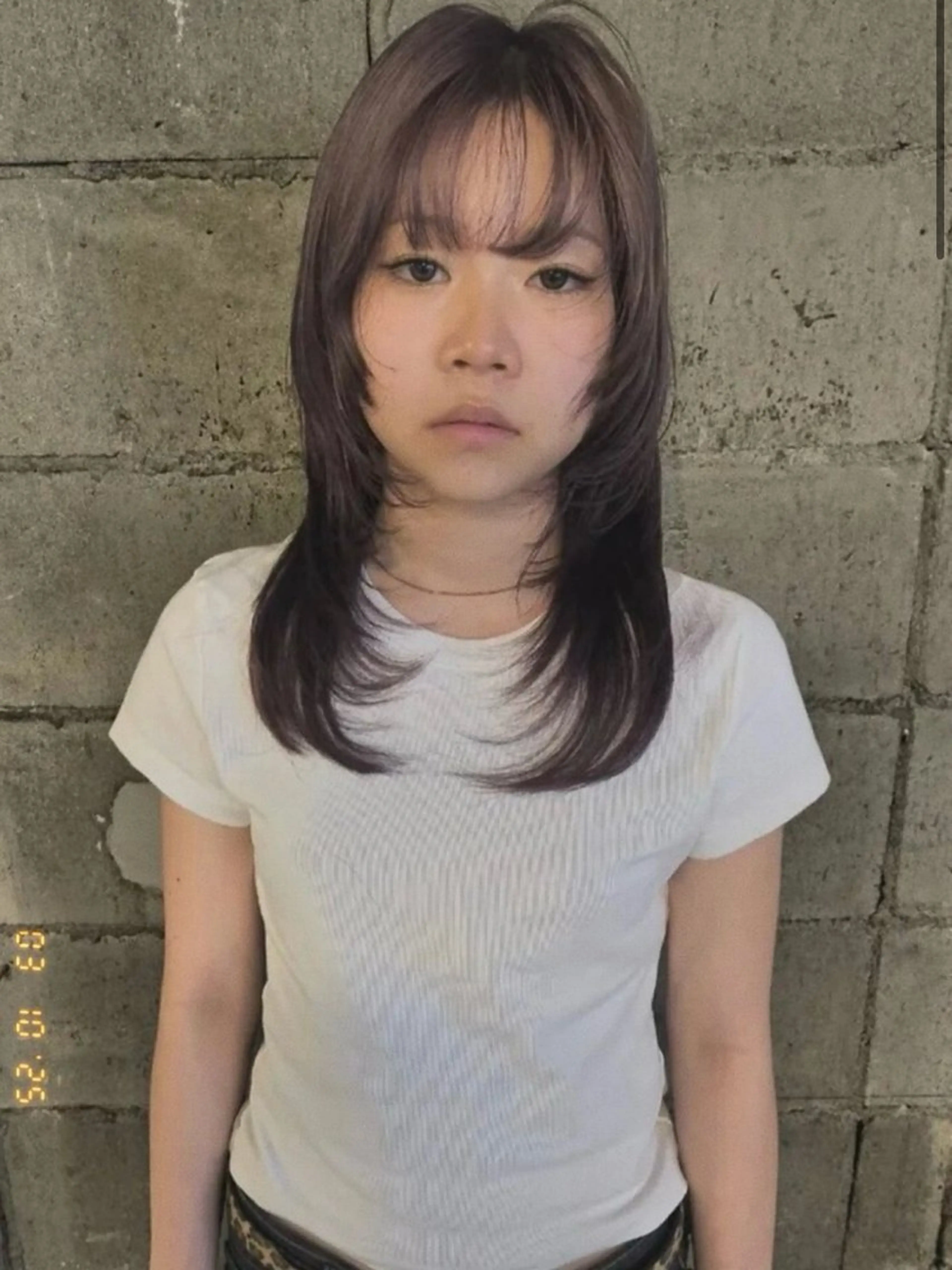 ミディアム カラー MIKU 岡山／倉敷／カットのヘアスタイル